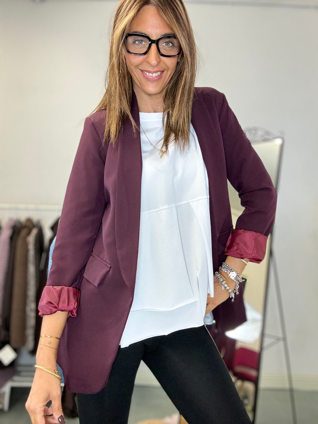 Il blazer foderato