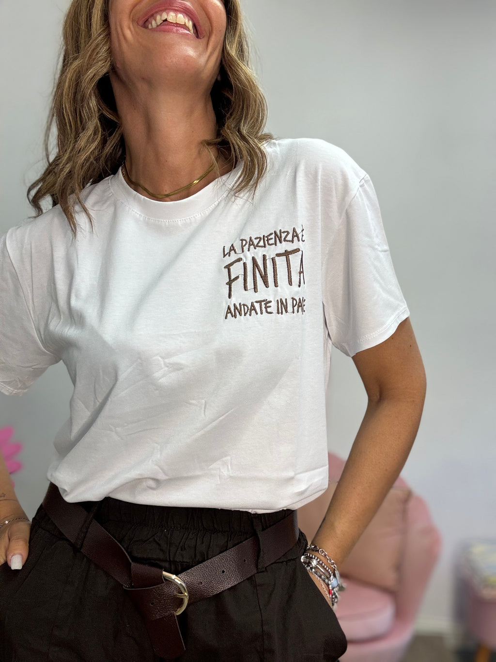 T-shirt pazienza finita