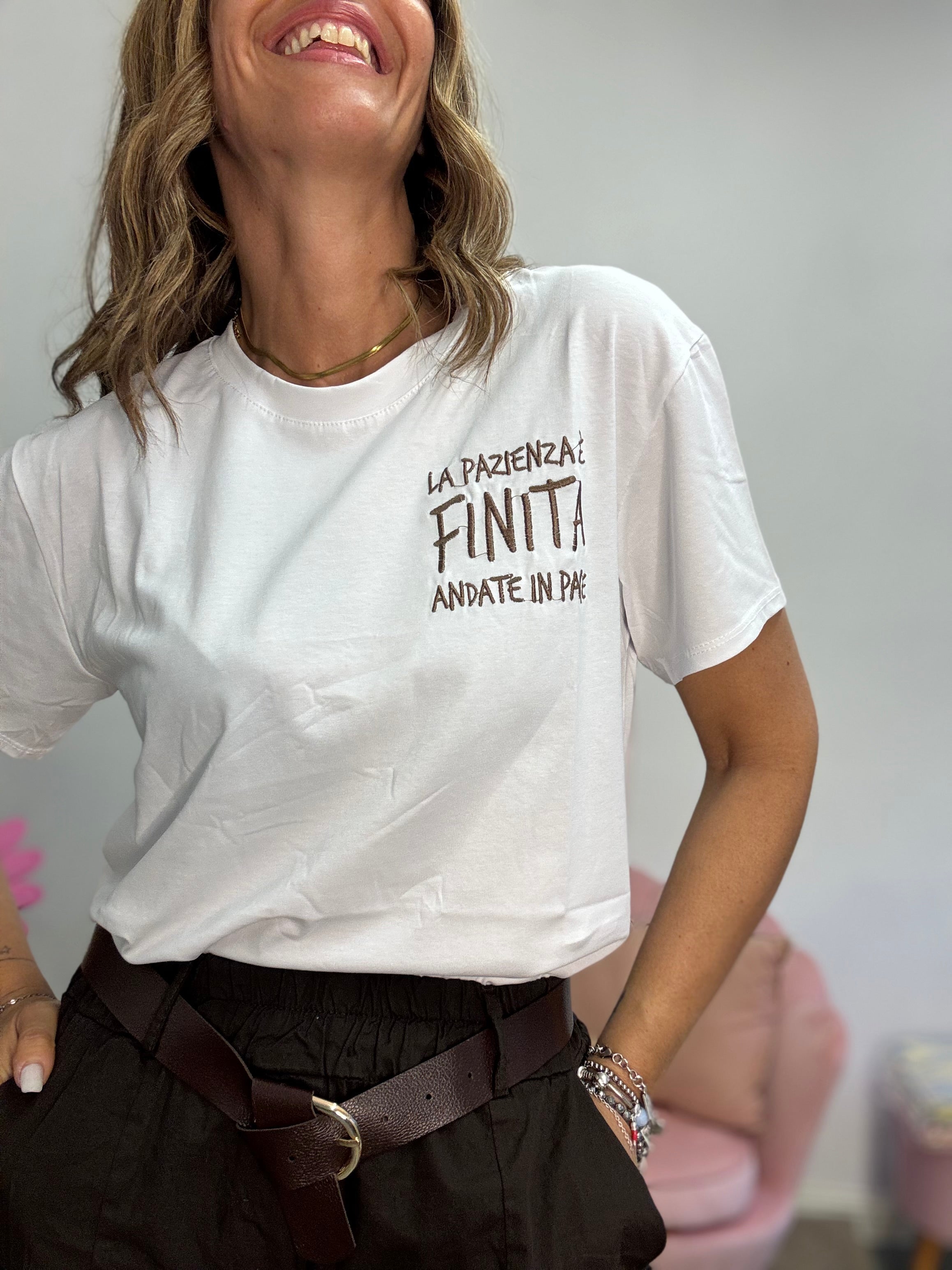 T-shirt pazienza finita