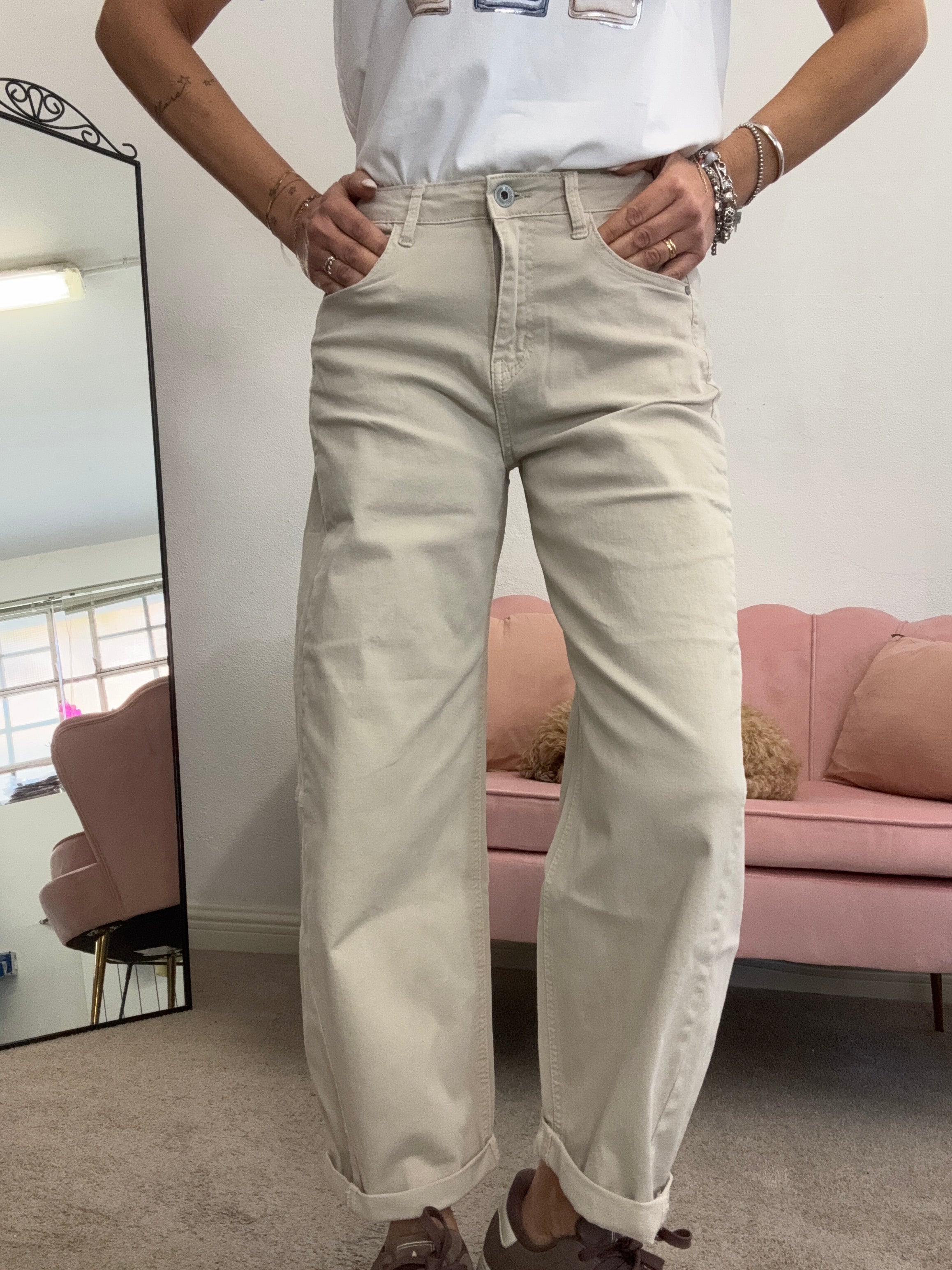 Il jeans Harry beige