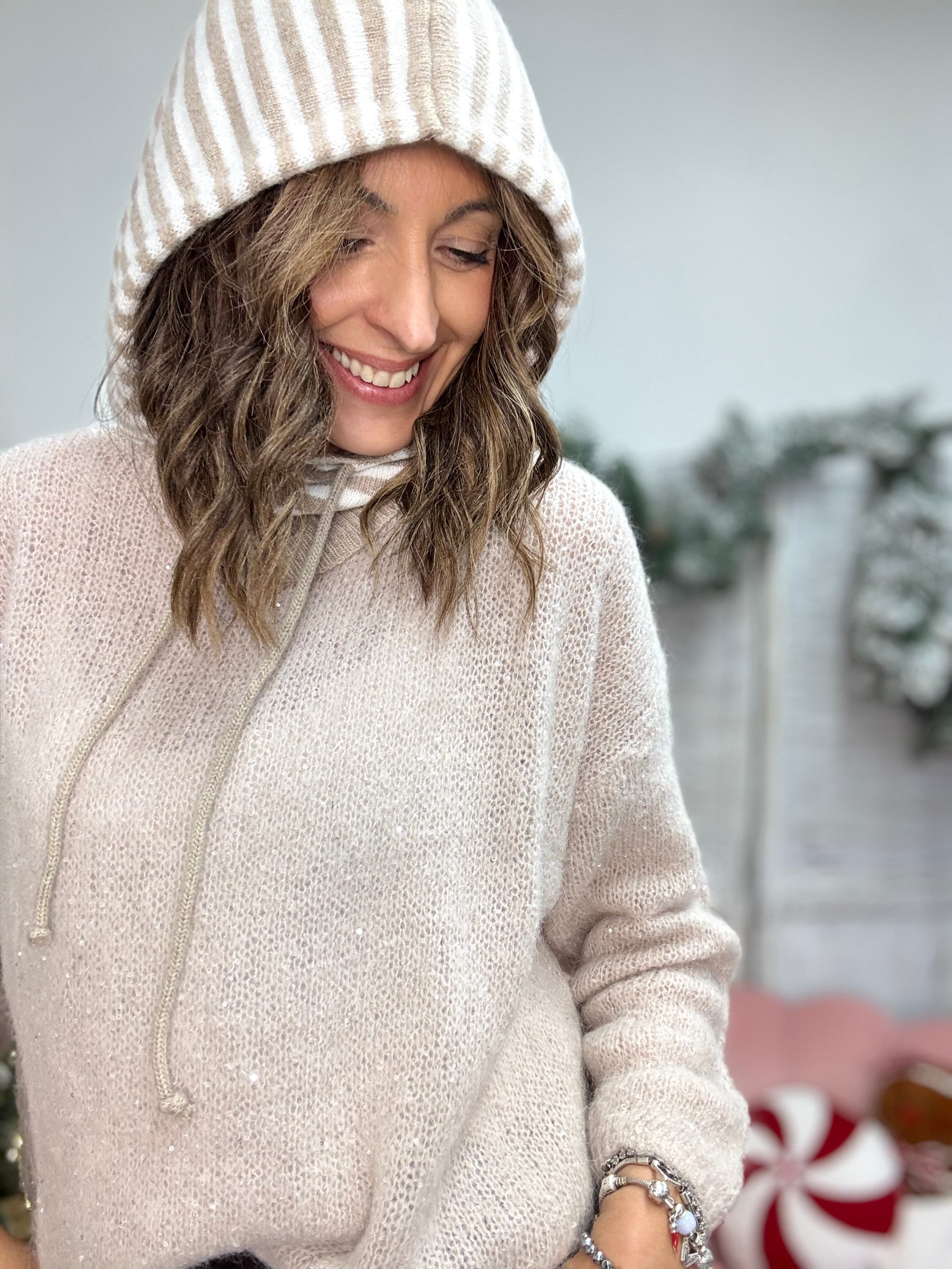 Il balaclava rigato ( lana e cachemire )