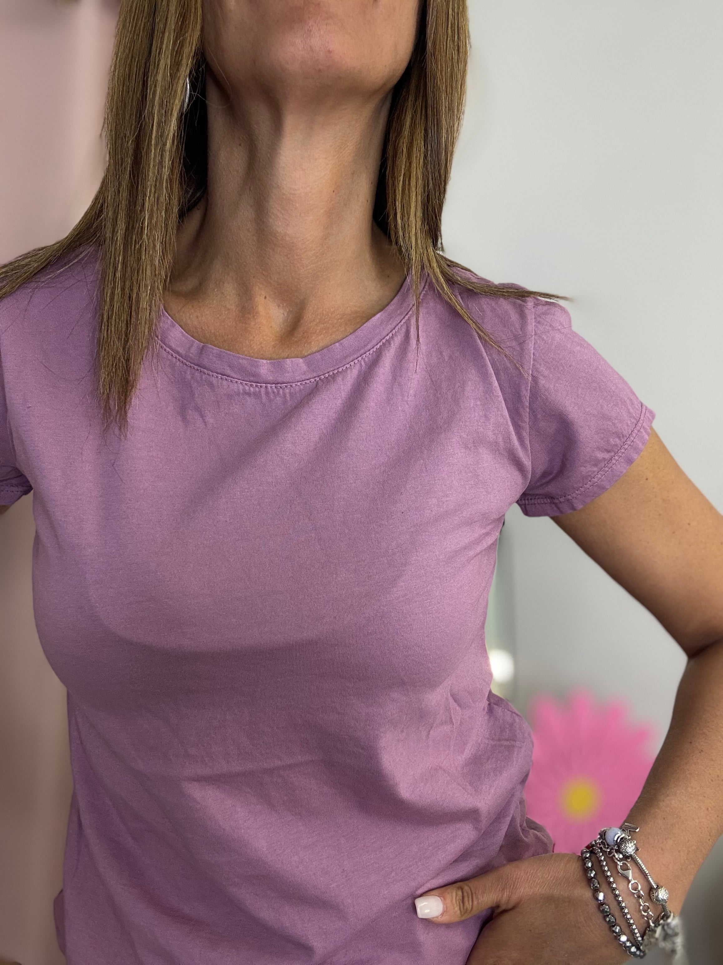 La t-shirt in cotone