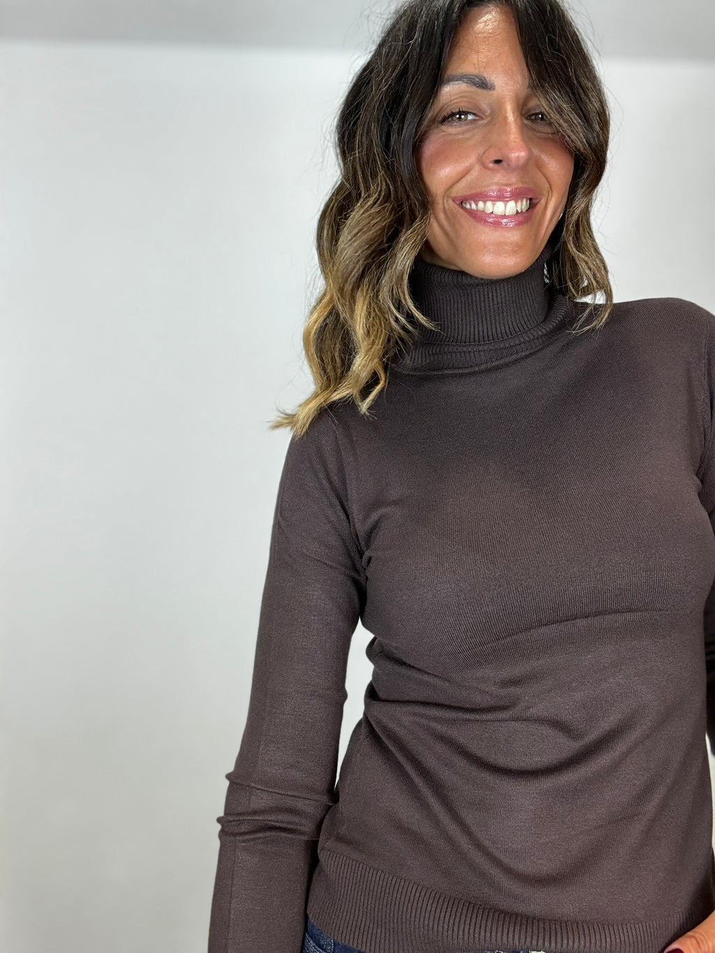 Il dolcevita leggero basico ( in 15 colori )