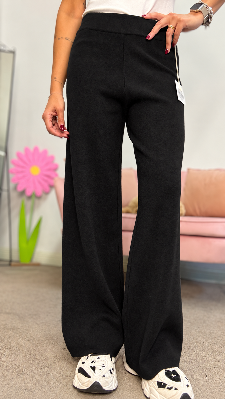 Il pantalone in maglia Vivien