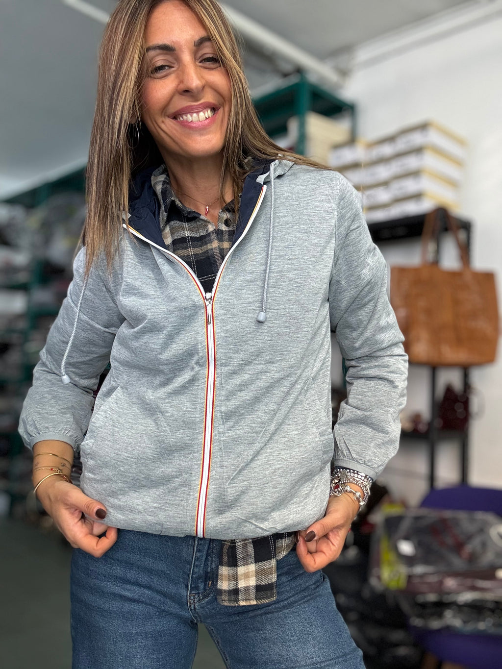 Il frangivento reversibile autunno style