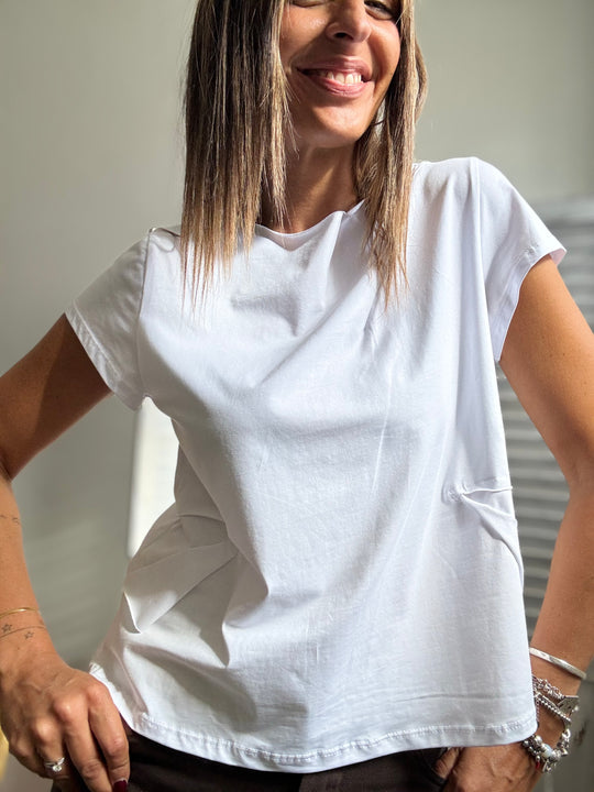 La t-shirt irregolare
