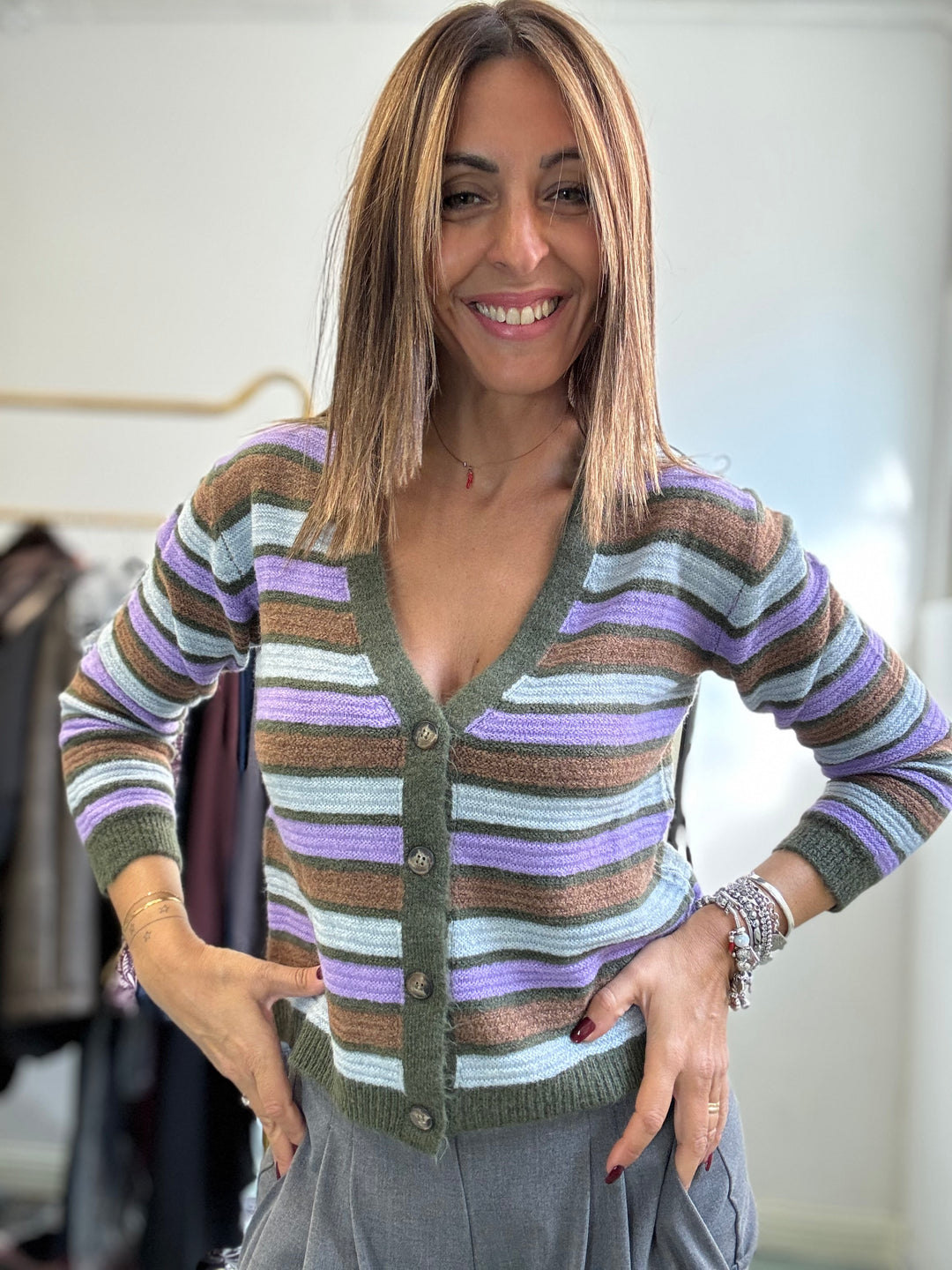 Il cardigan colorfull