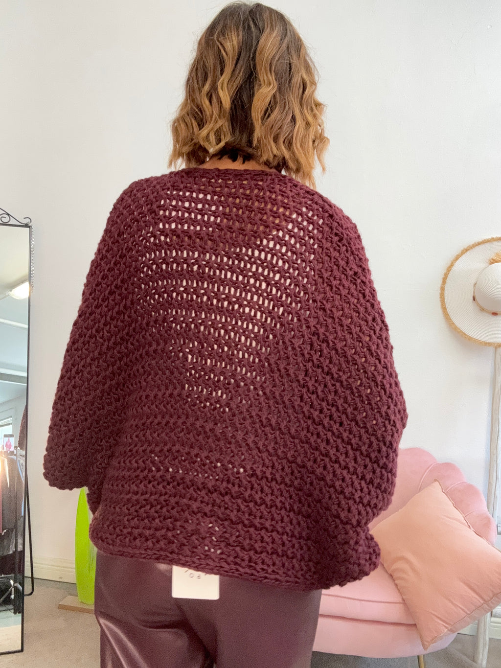 Il pull intreccio uncinetto