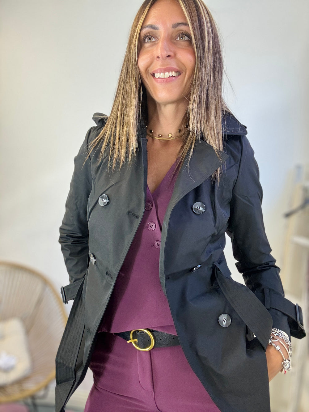 Il tranch corto Sofi