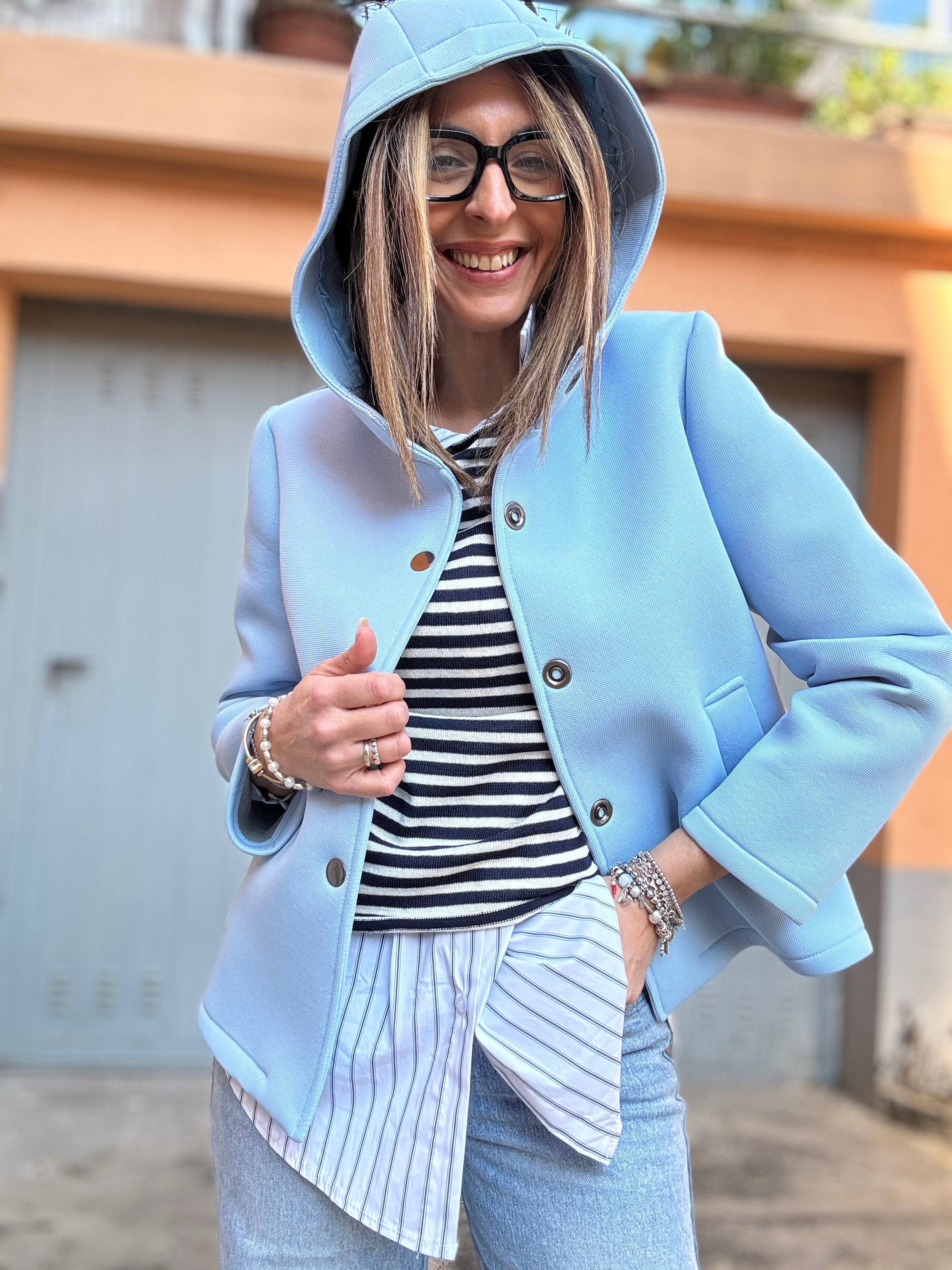 Il capottino neoprene col trapuntino