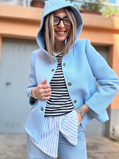 Il capottino neoprene col trapuntino