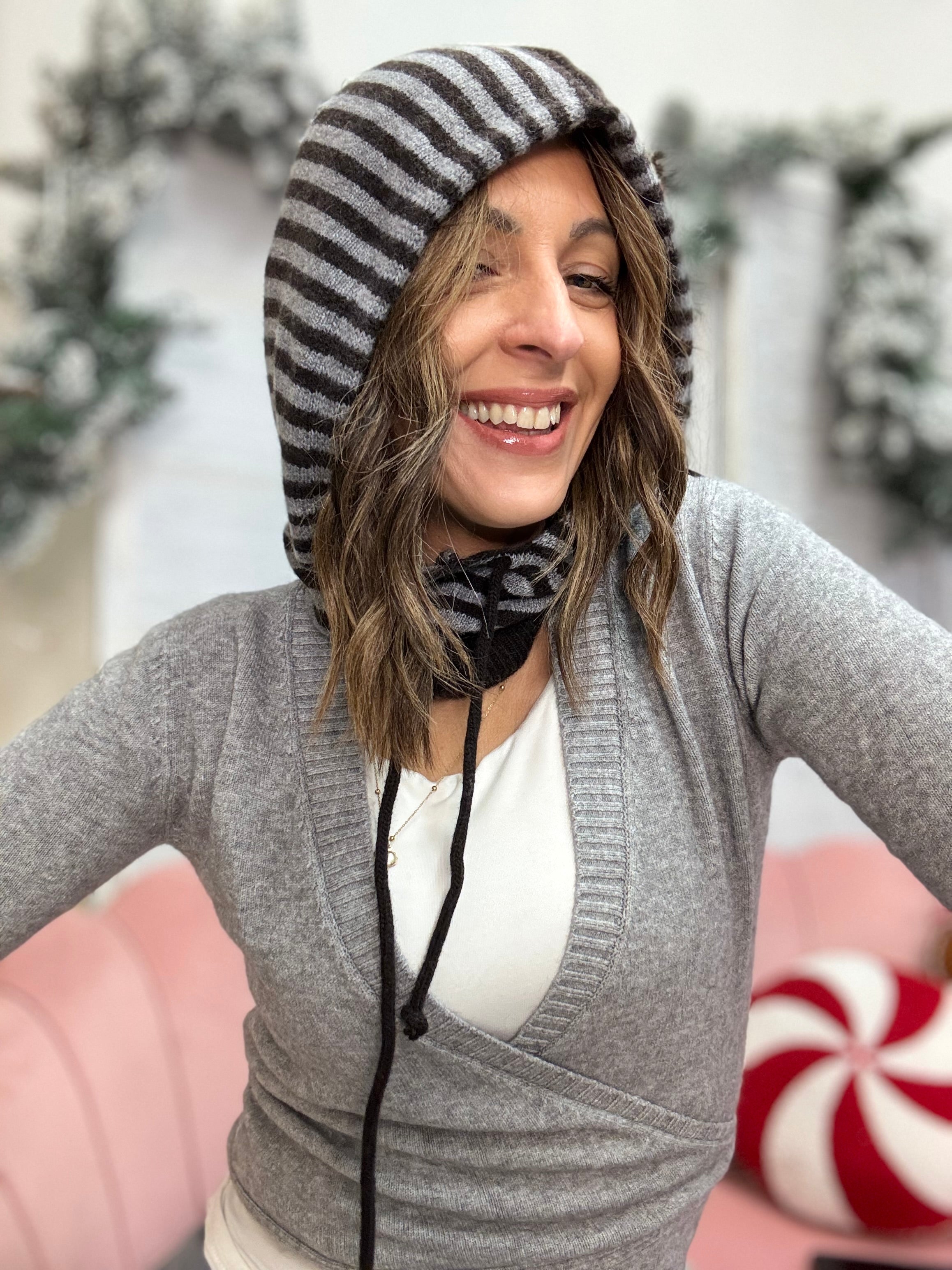 Il balaclava rigato ( lana e cachemire )