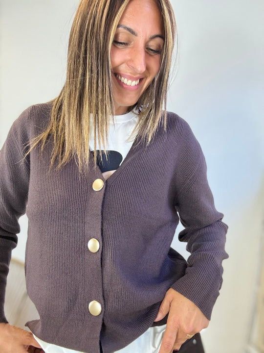 Cardigan gioiello