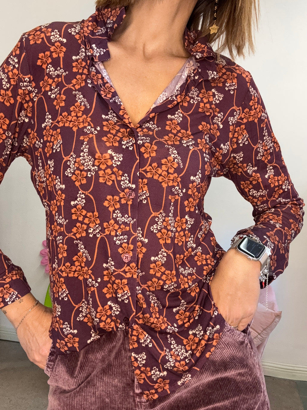 La cachemiretta camicia Bonton