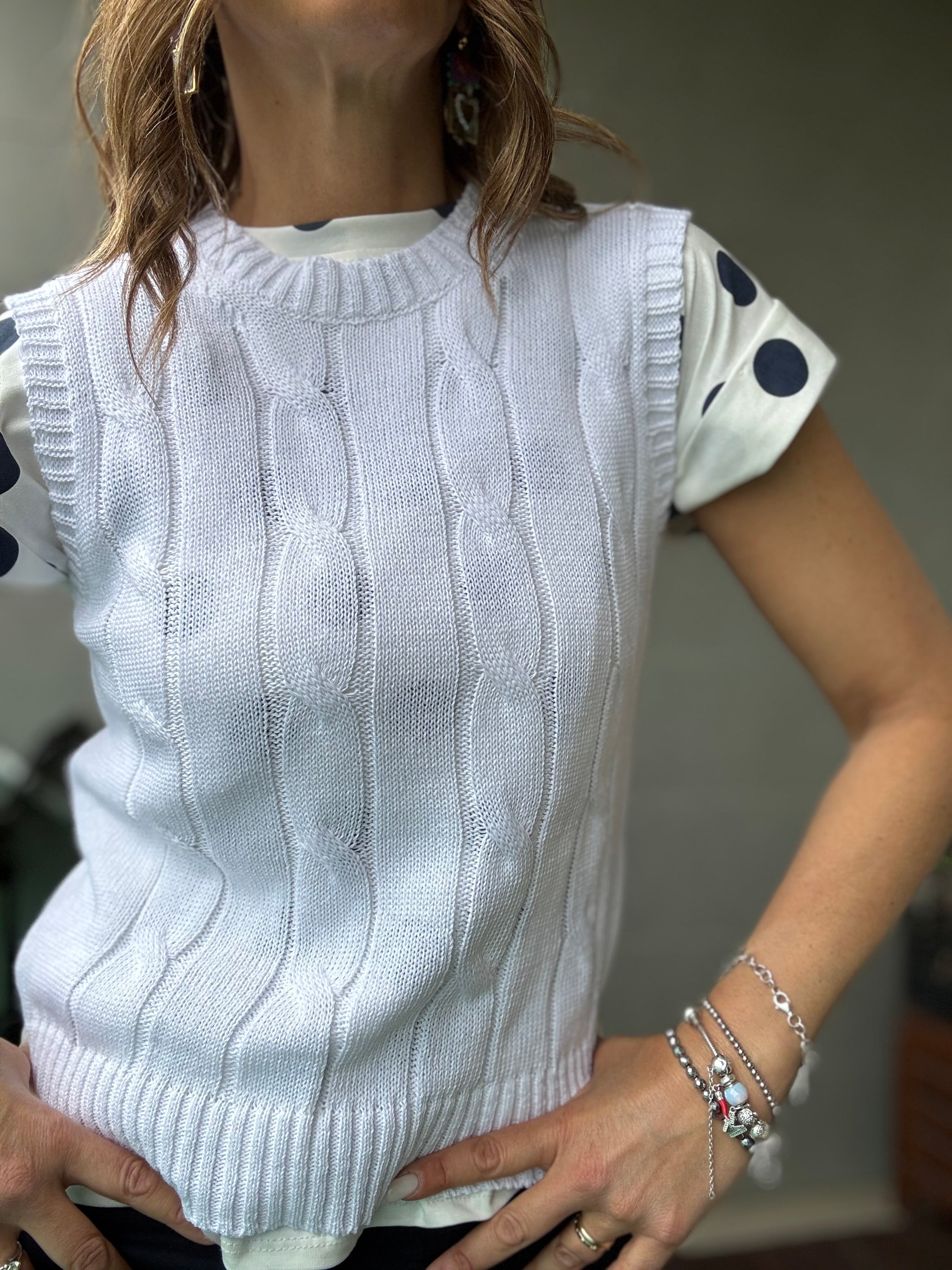 Il gilet in cotone