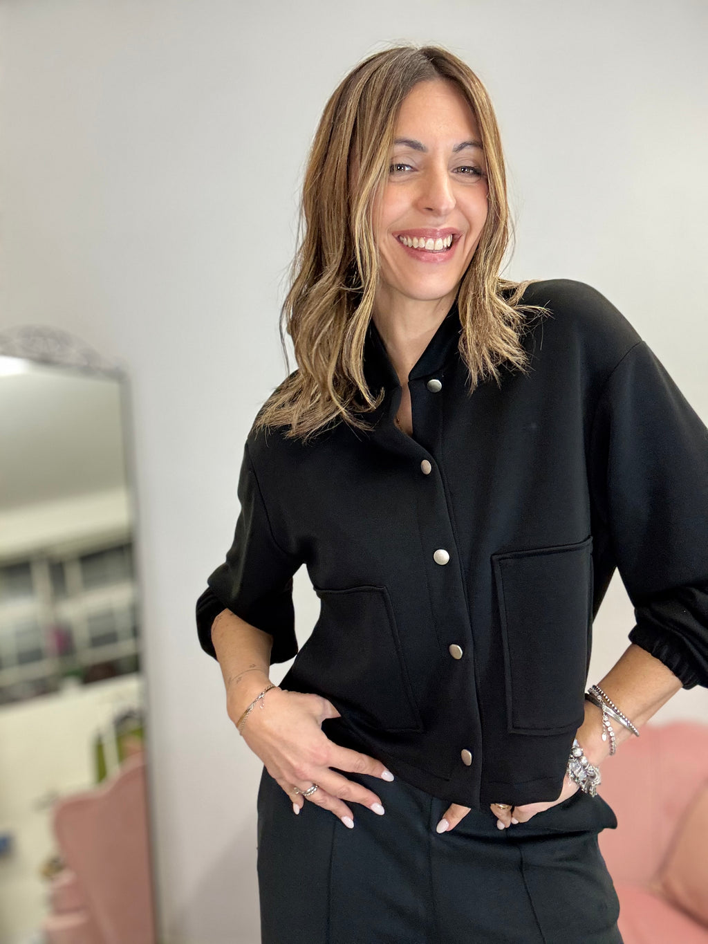 La giacchina felpa style