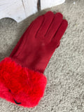 Morbidissimi guanti col pelo
