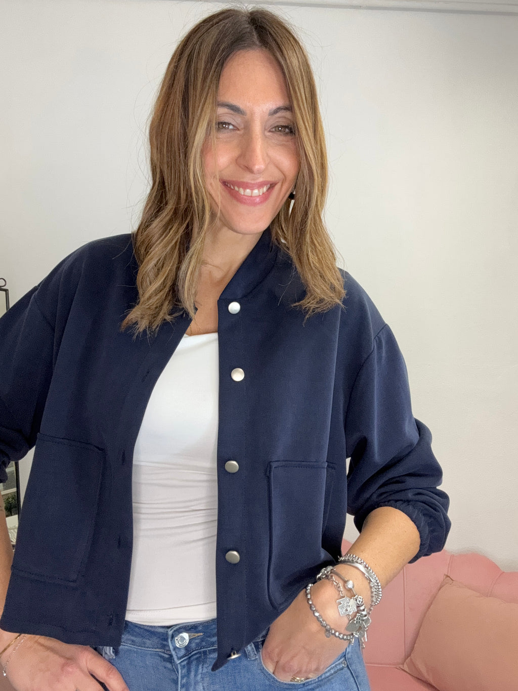 La giacchina felpa style