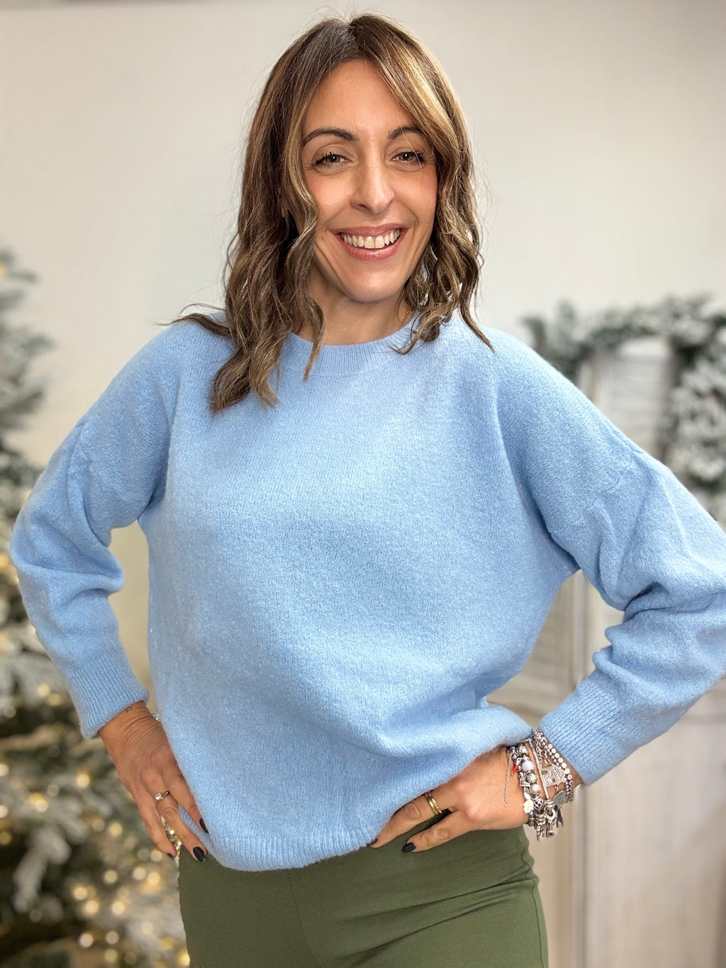 Il morbido girocollo in baby alpaca che non punge