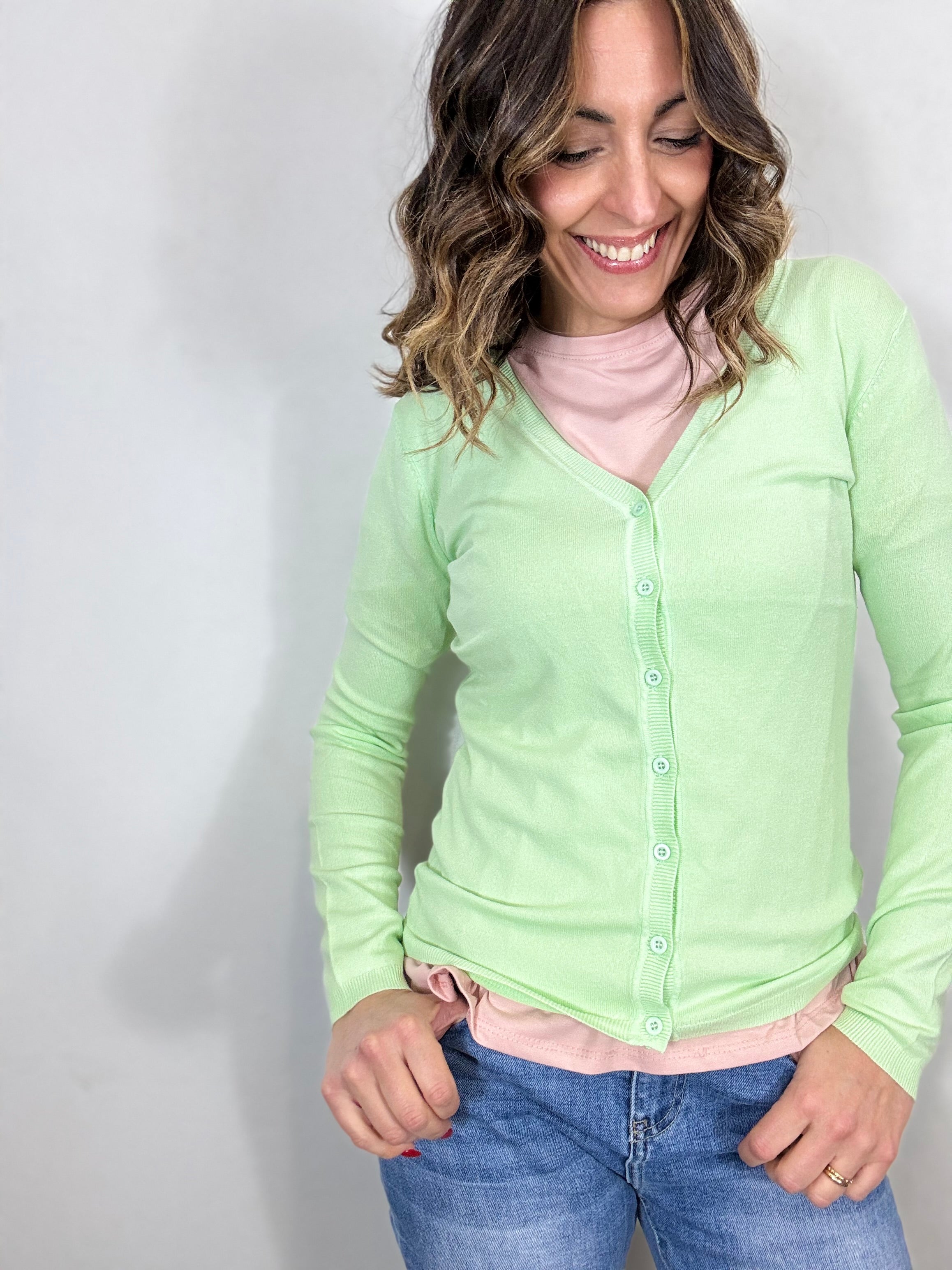 Cardigan basico continuativo