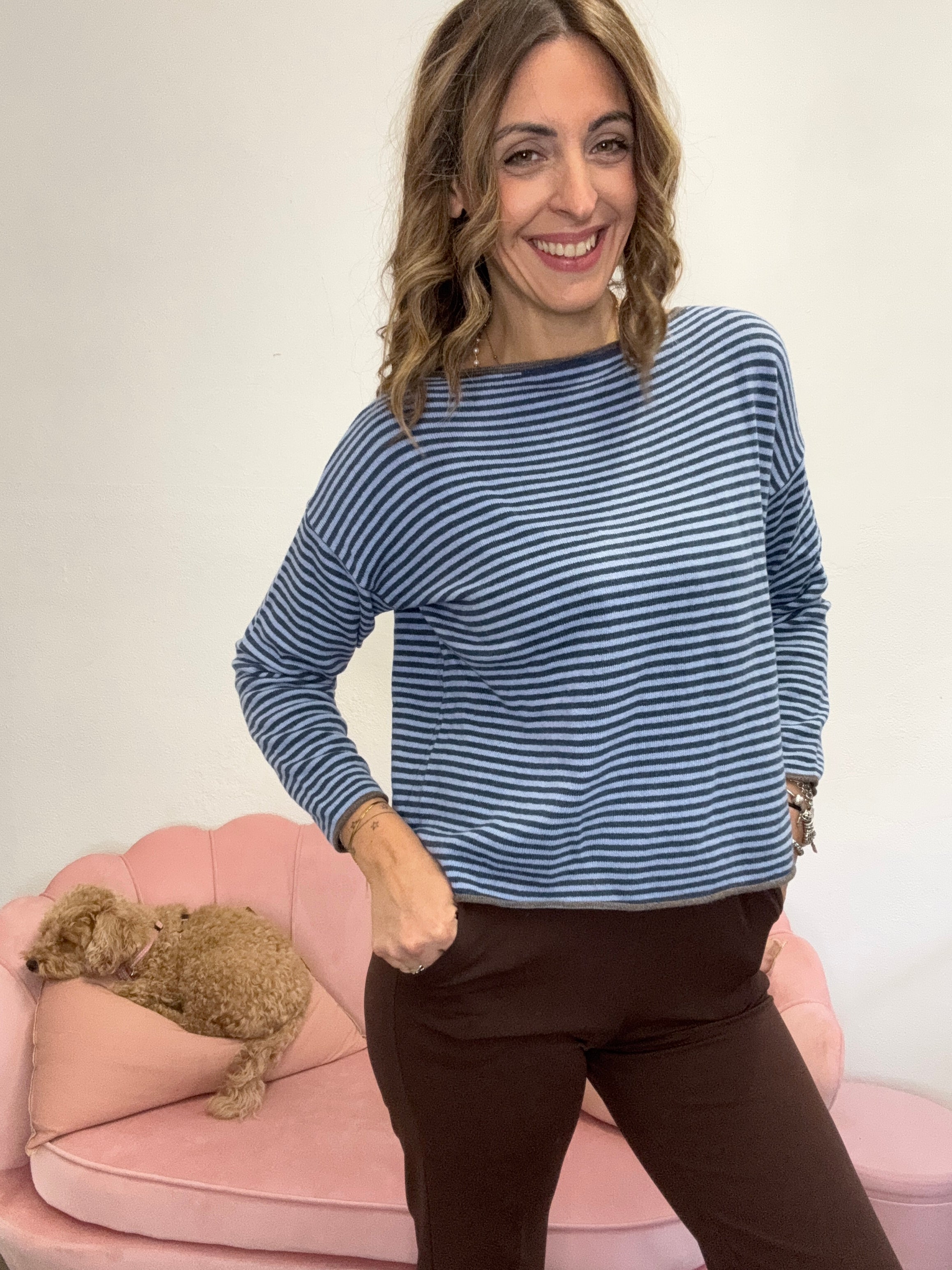 Il millerighe col bordo marrone