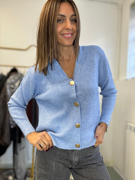 Cardigan gioiello