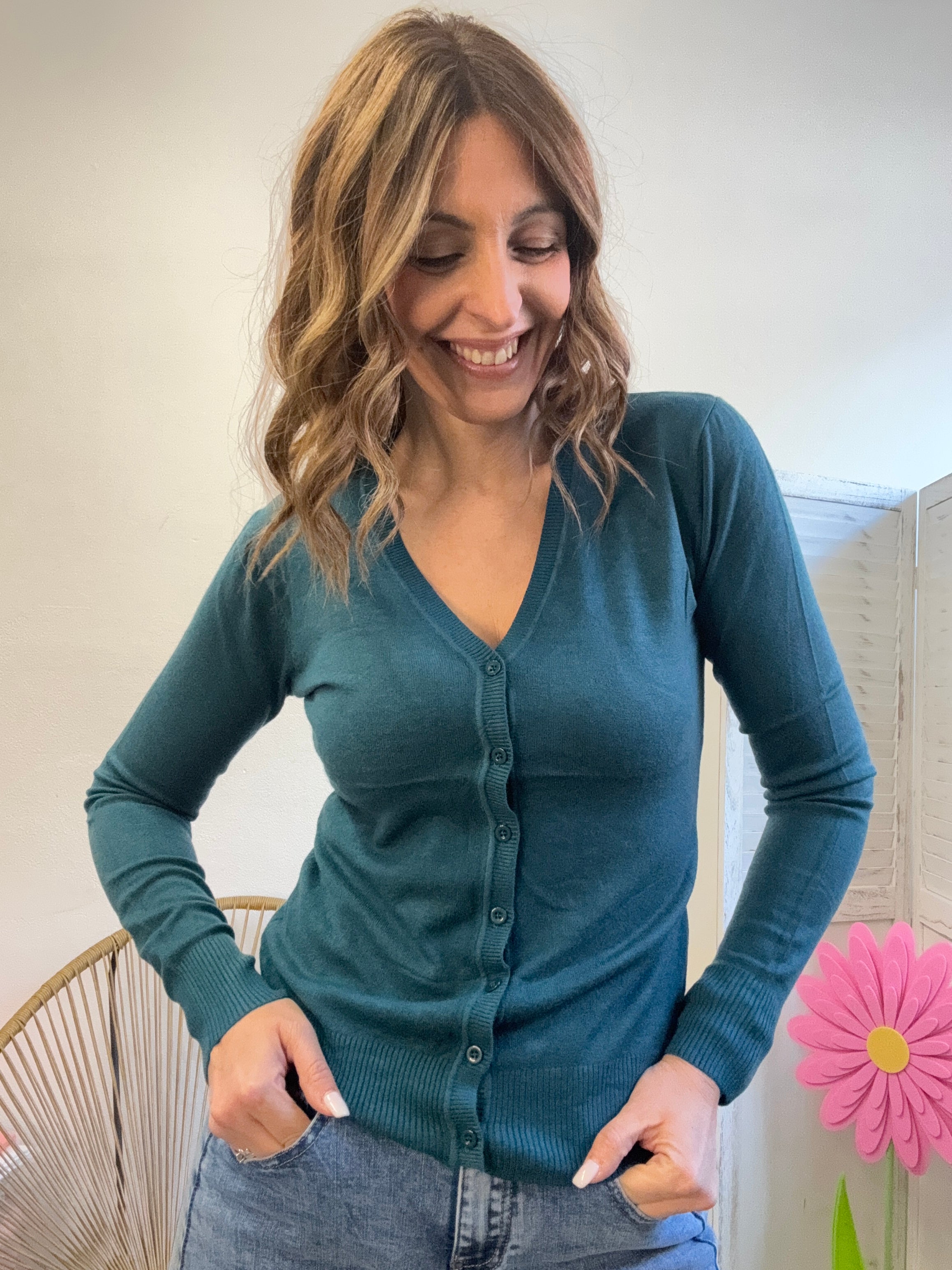 Cardigan basico continuativo