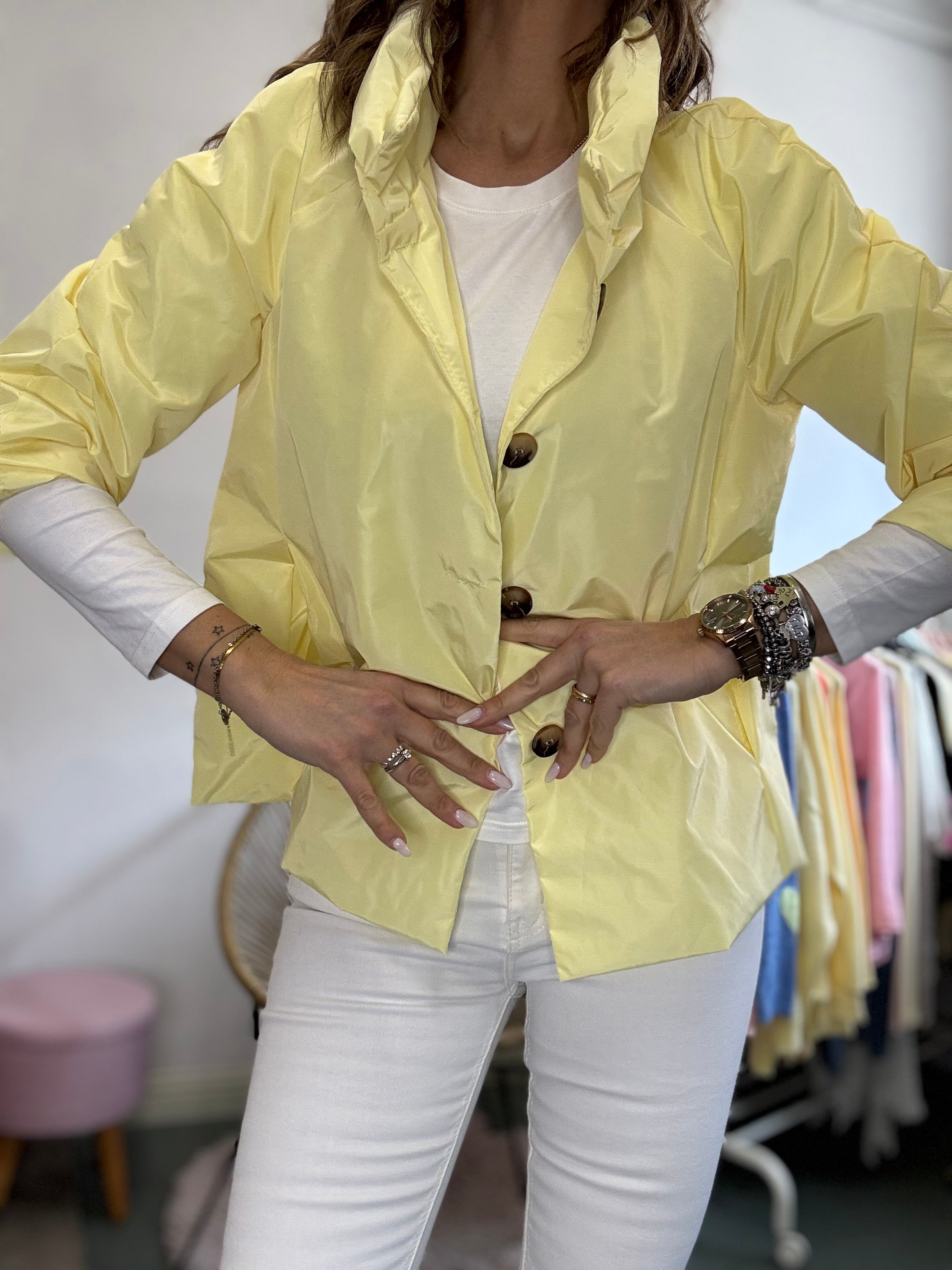 Lo spolverino senza cappuccio