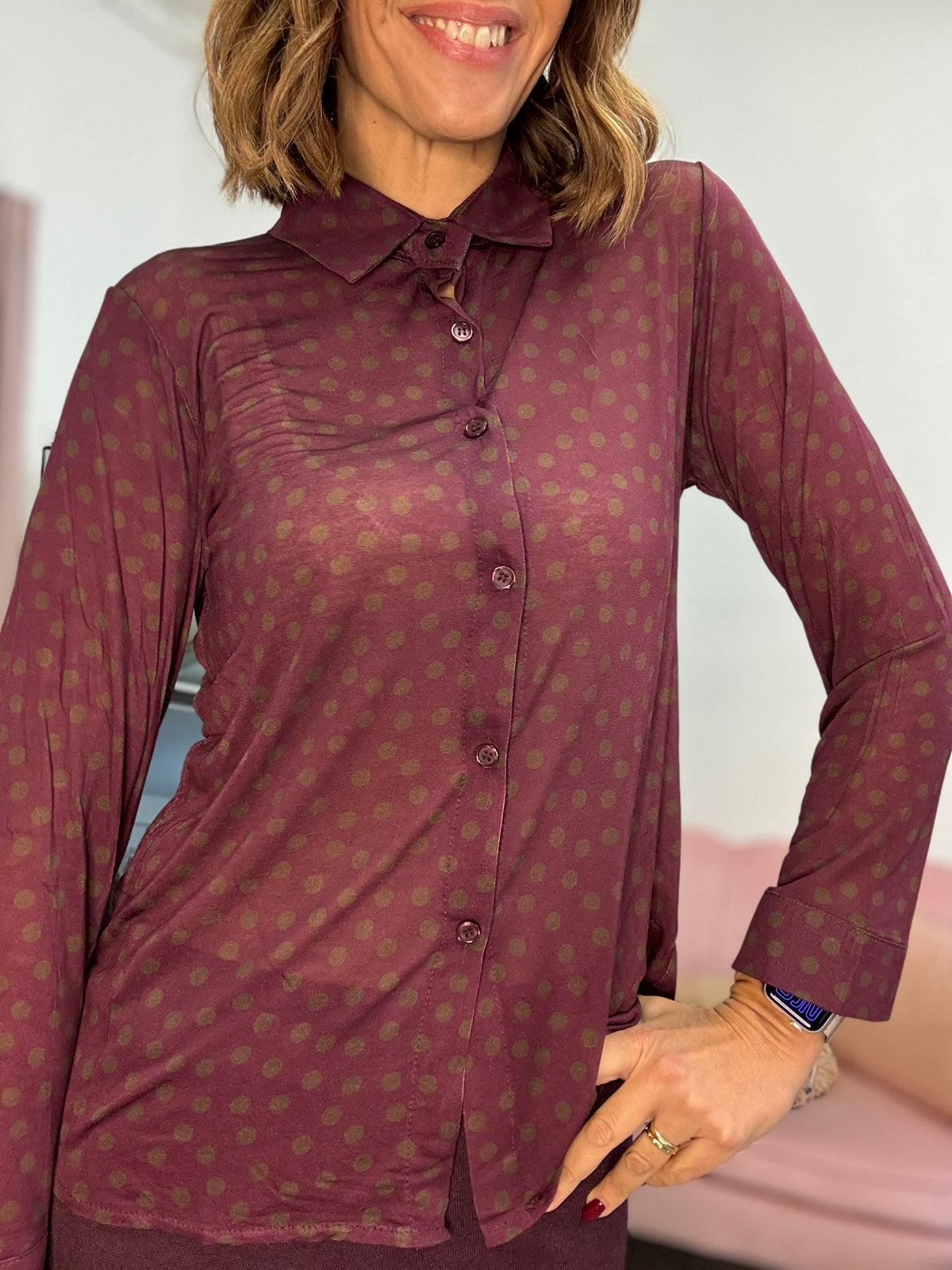 La cachemiretta camicia