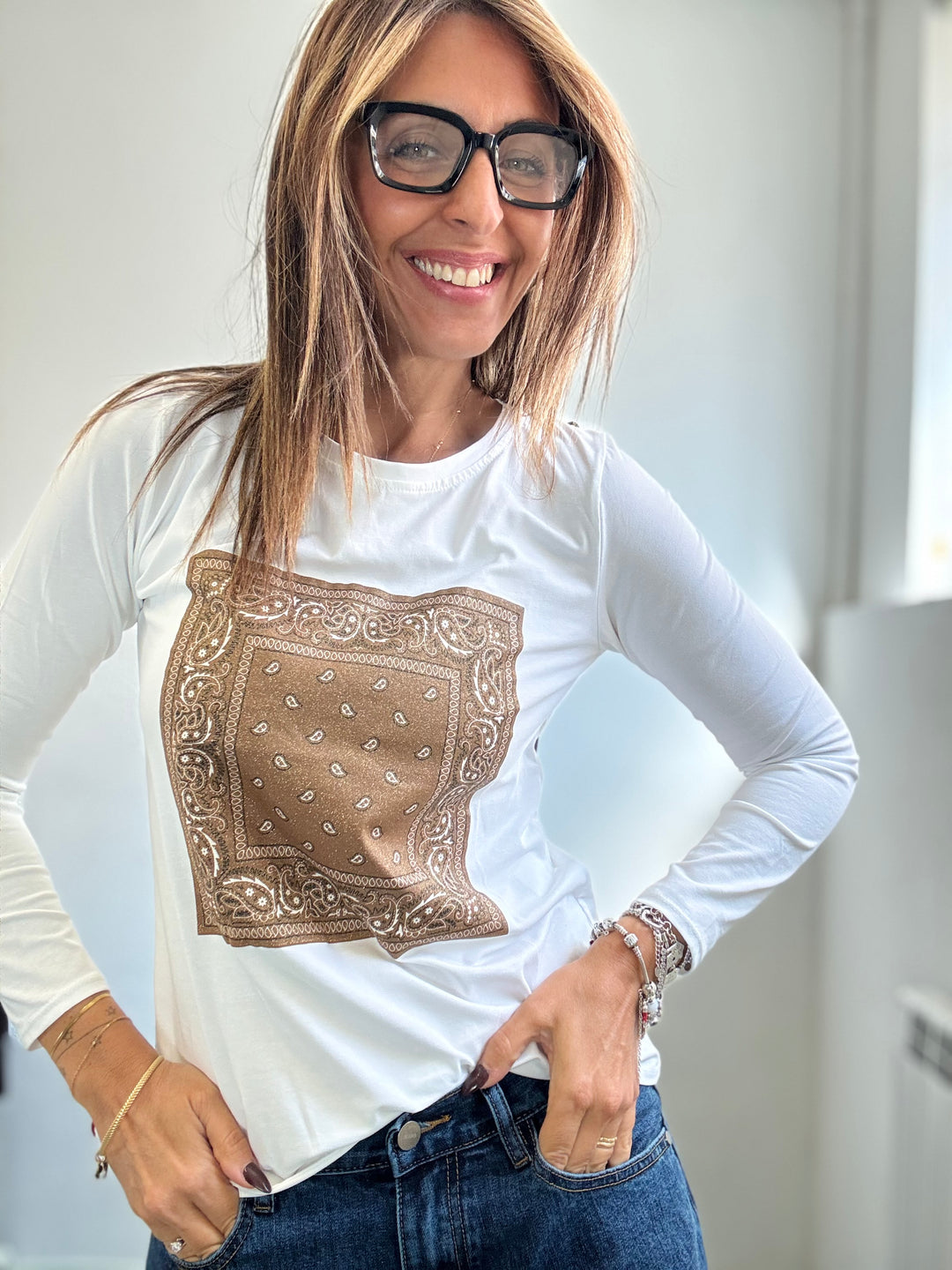 La t-shirt bandana
