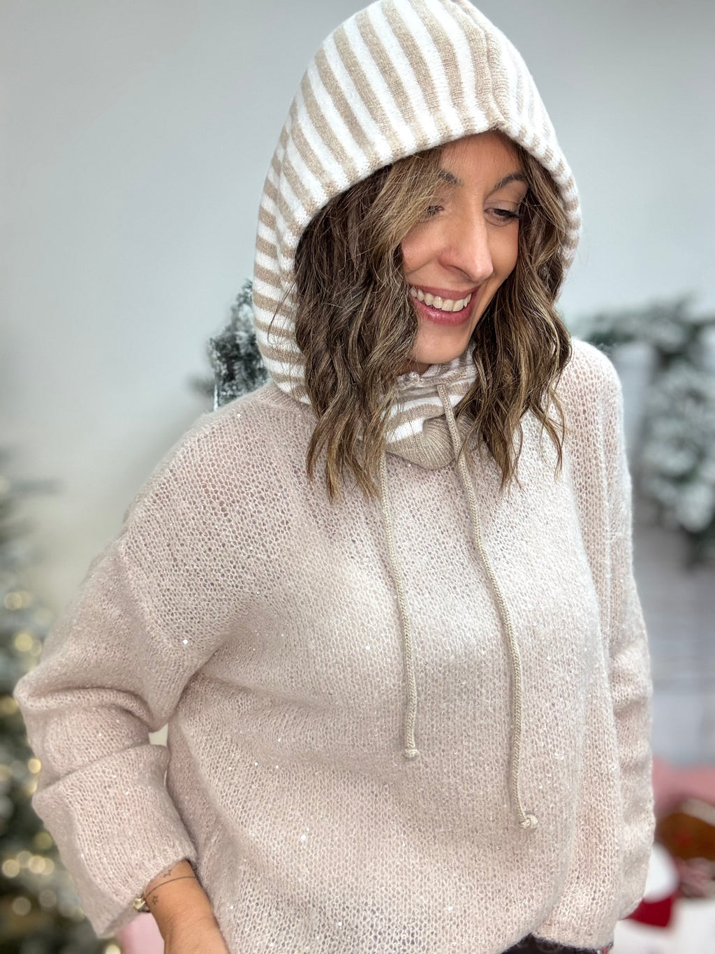 Il balaclava rigato ( lana e cachemire )