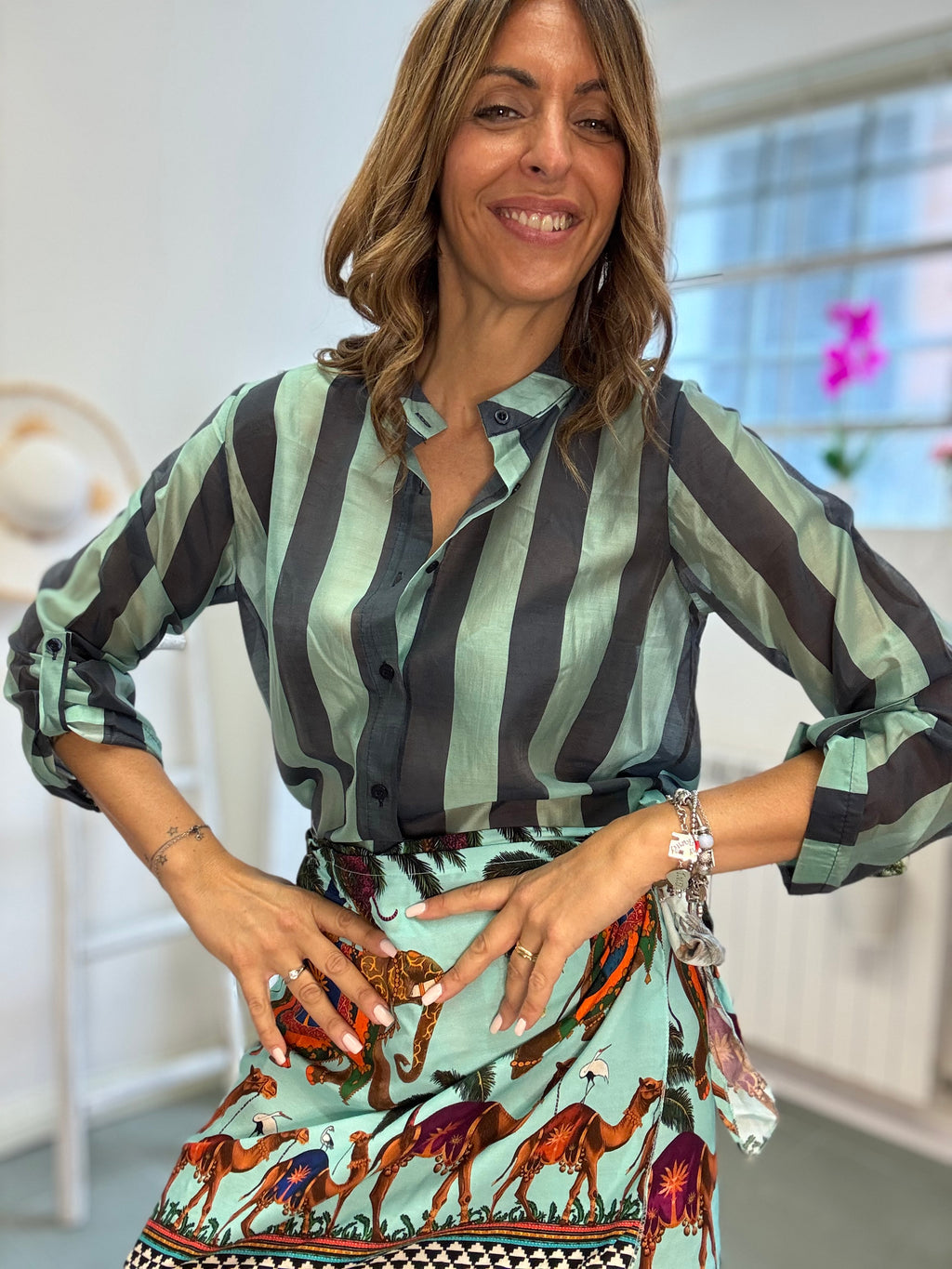 La camicia virale Allegra