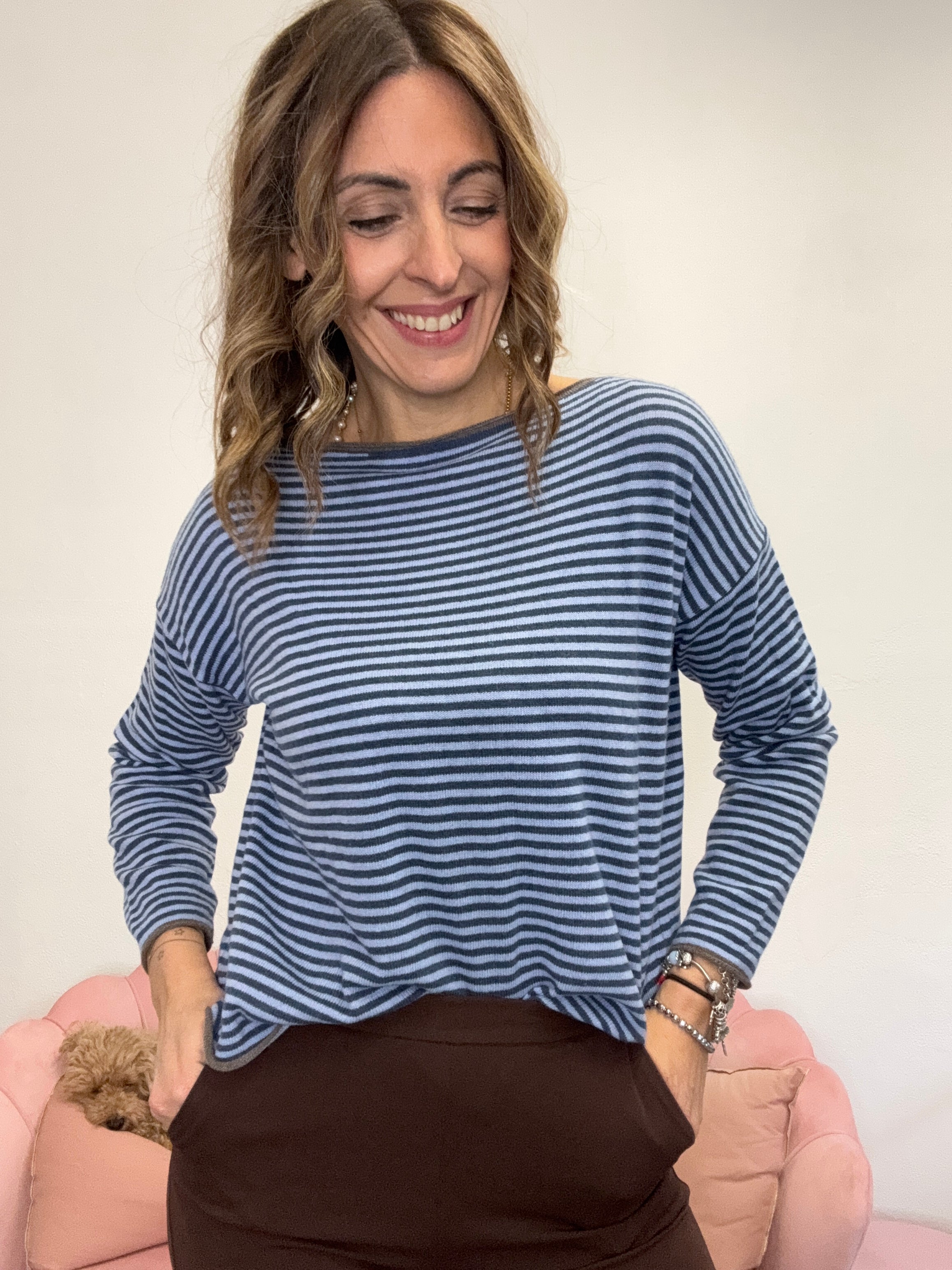 Il millerighe col bordo marrone