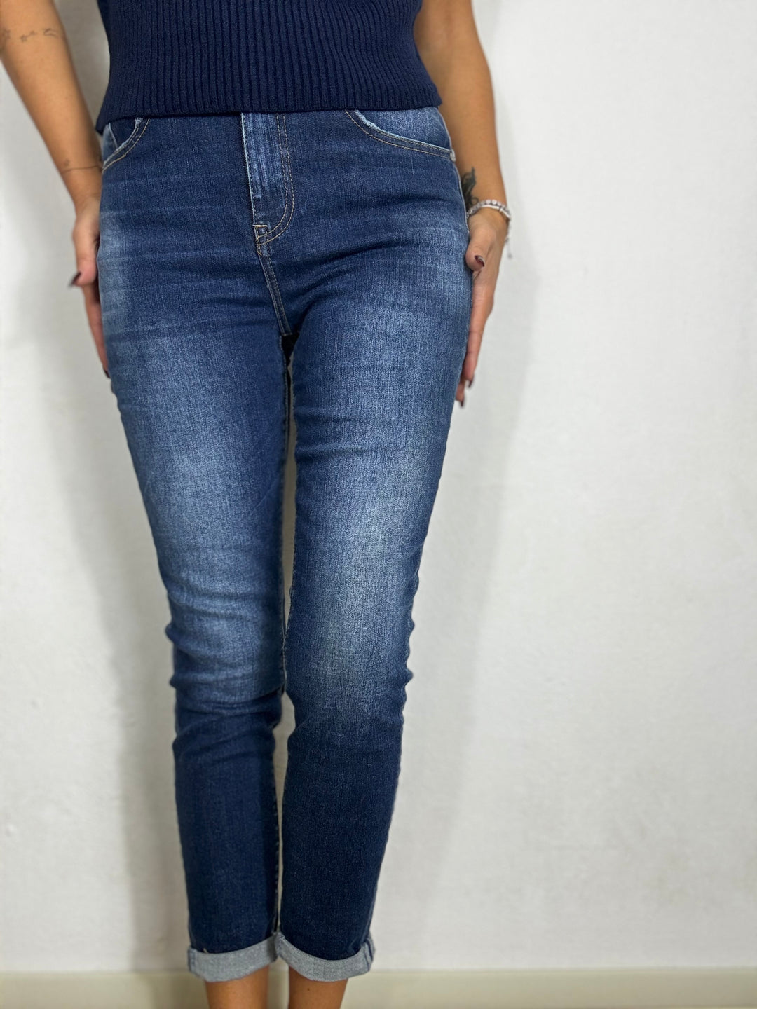 Nuovo jeans skinny morbido