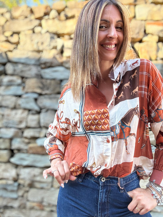 La camicia Hermès style