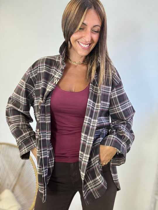 La camicia a quadri Sofia