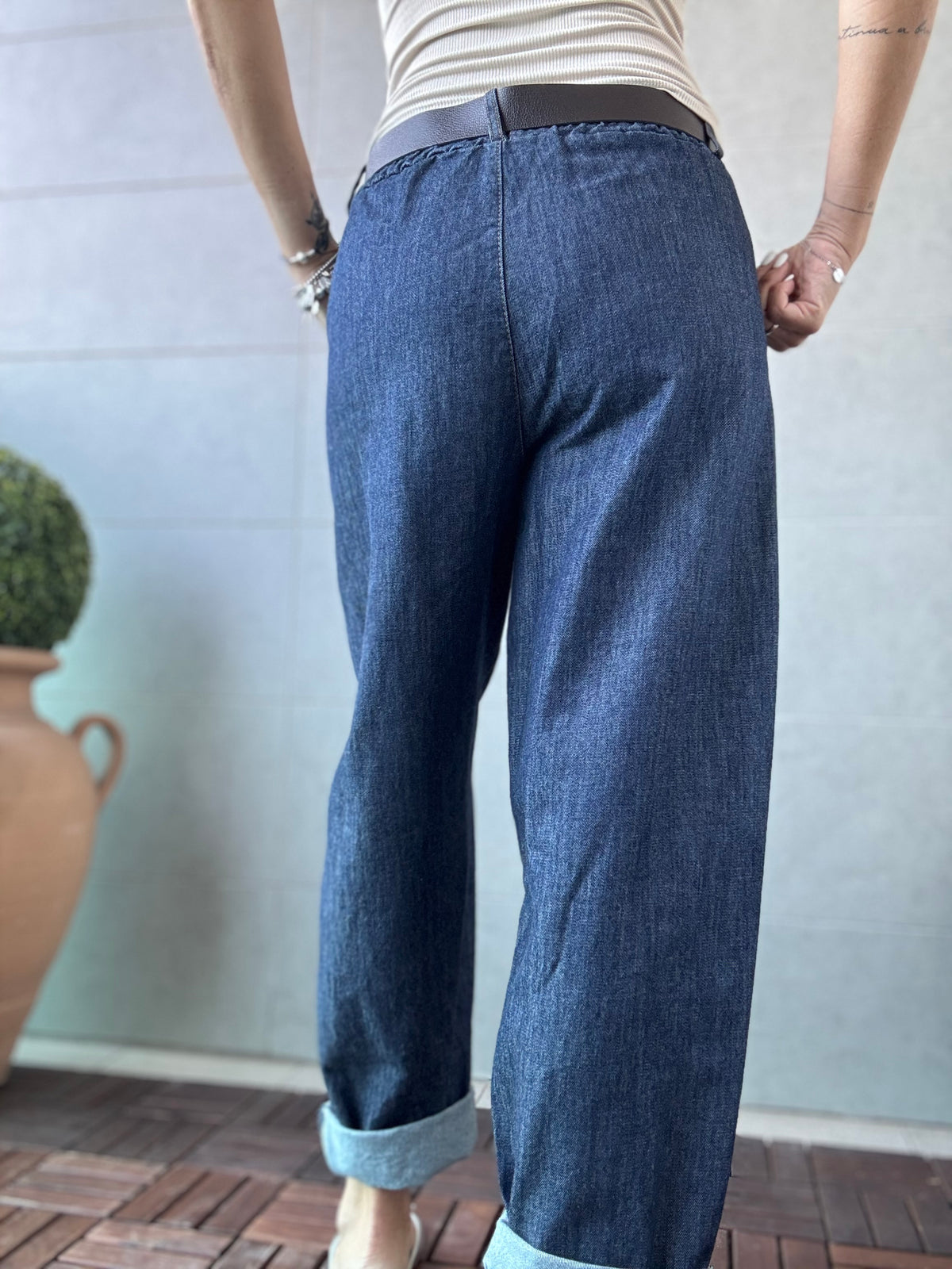 Il pantalone OLIVIA Denim