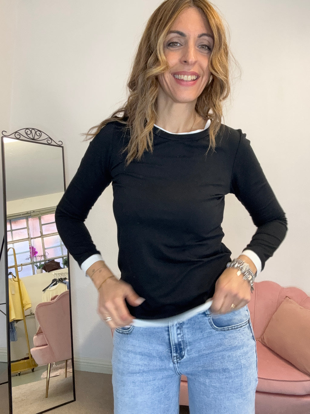 La maglietta coi bordini