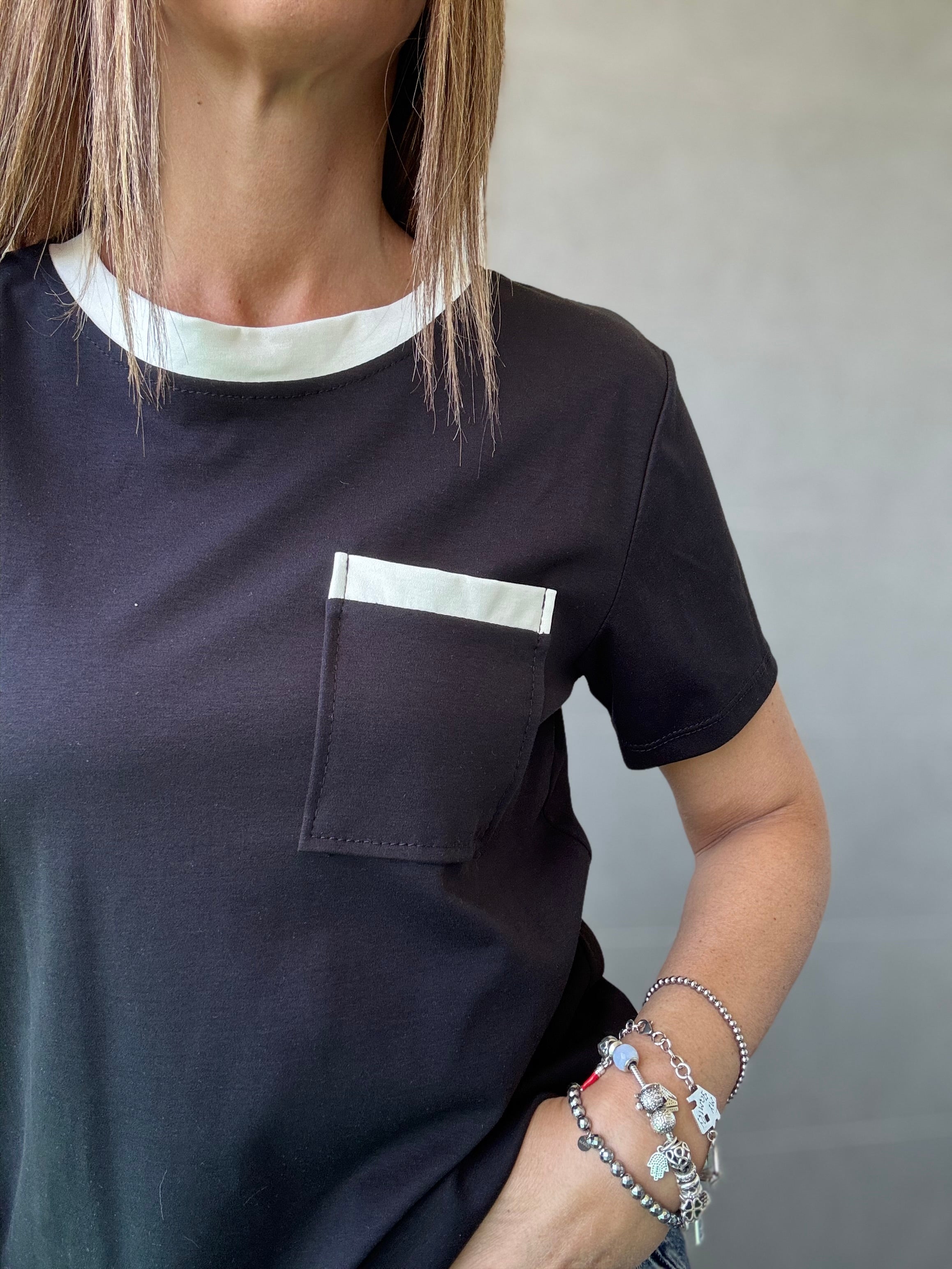 La T shirt bordini