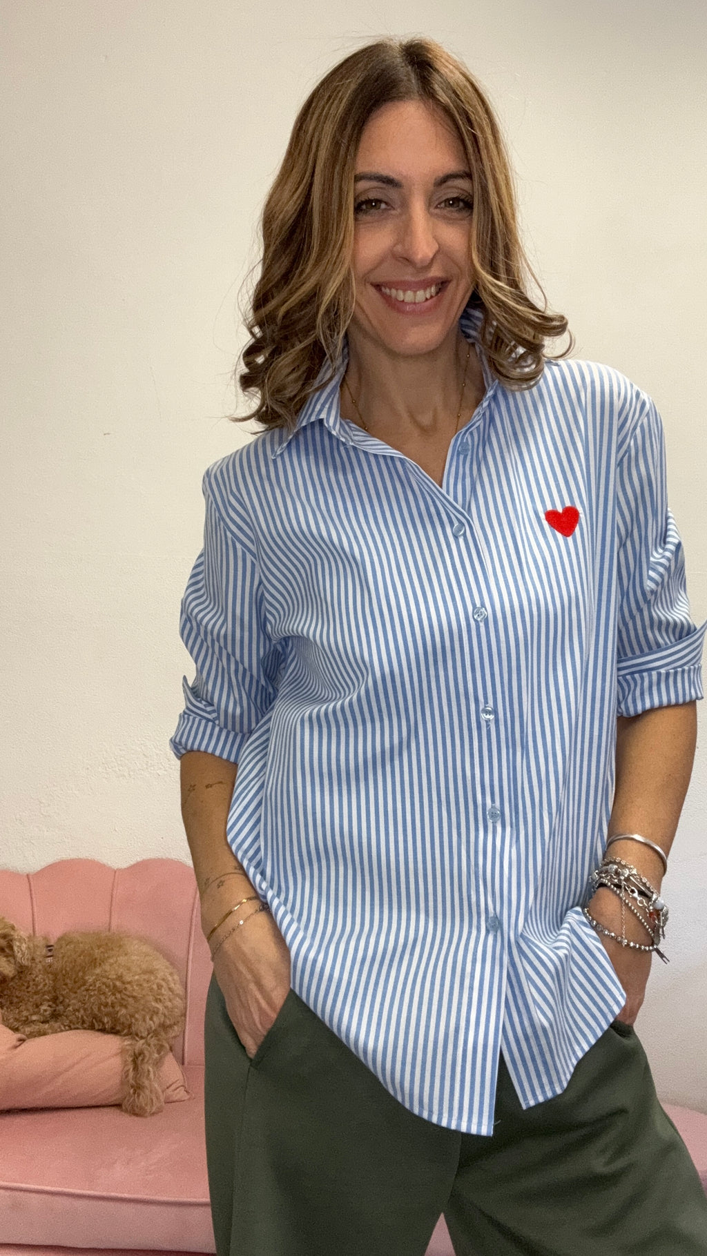 Camicia col cuoricino