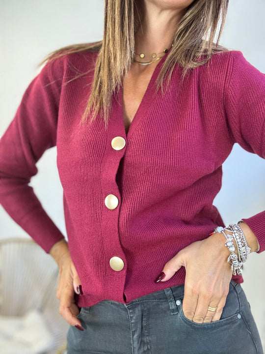 Cardigan gioiello