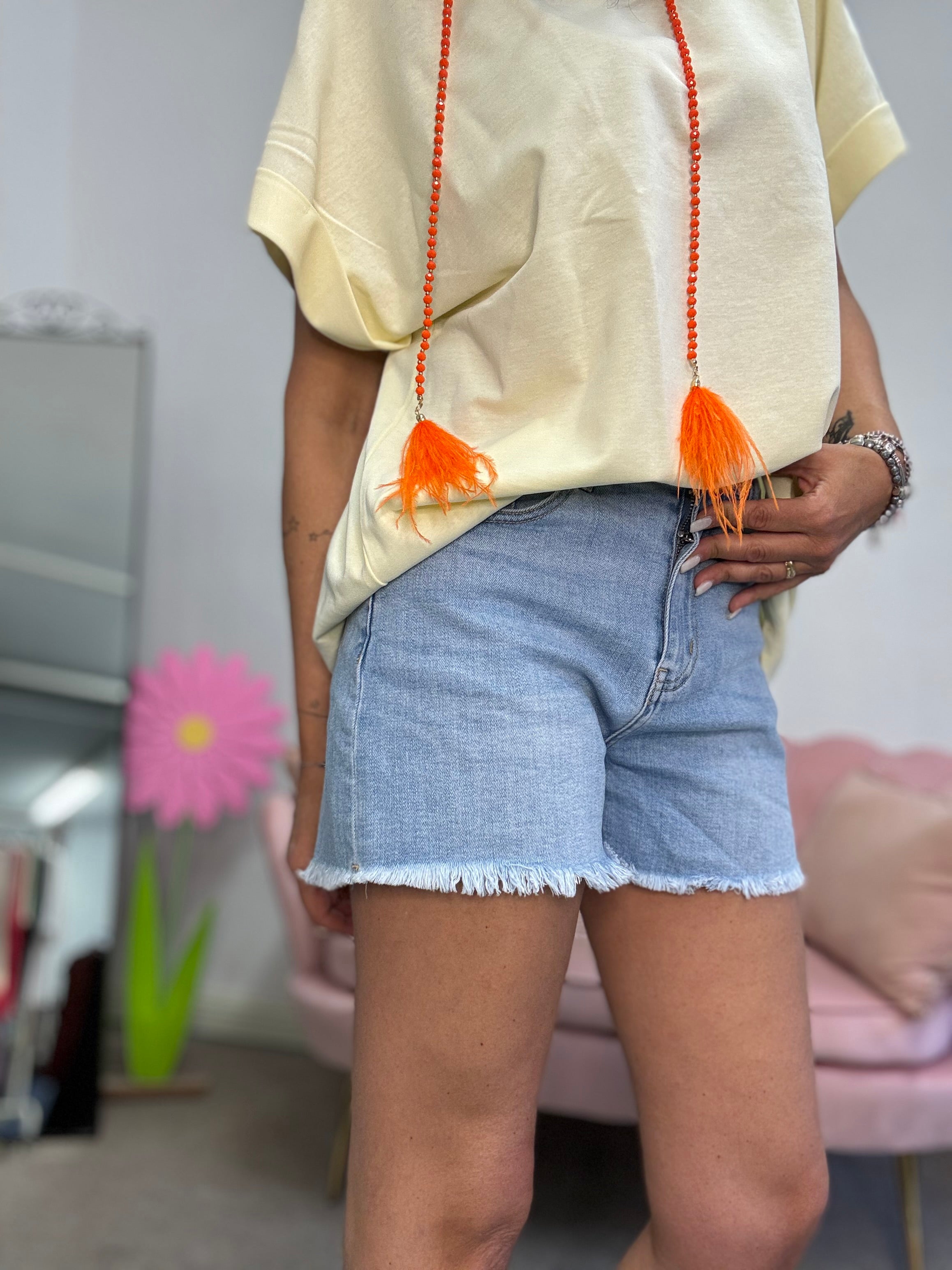Lo short con le frangette