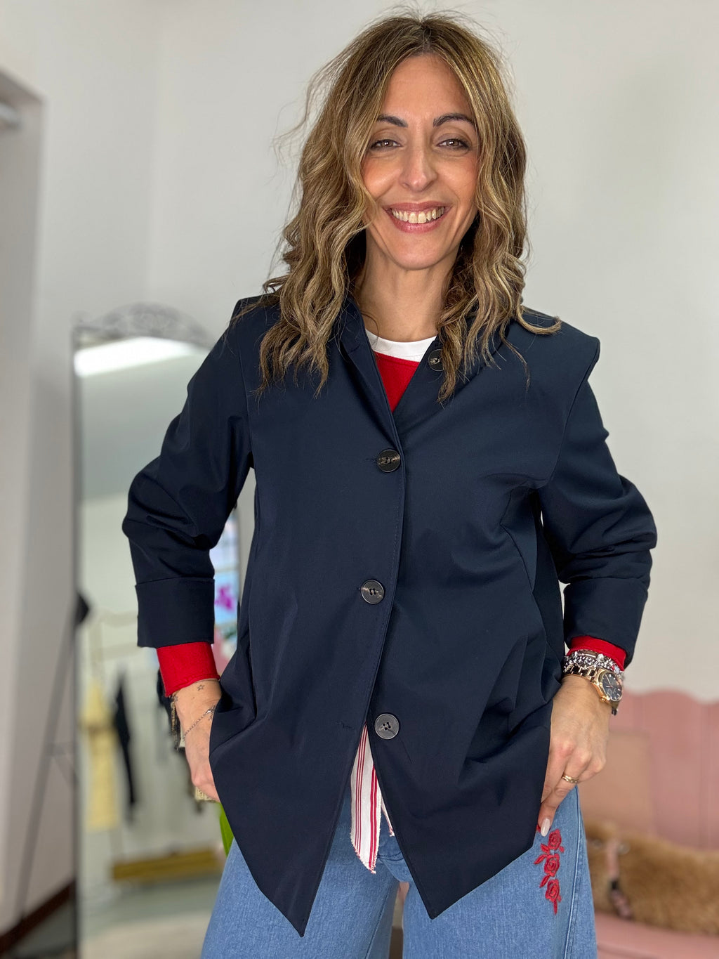 Lo spolverino col cappuccio