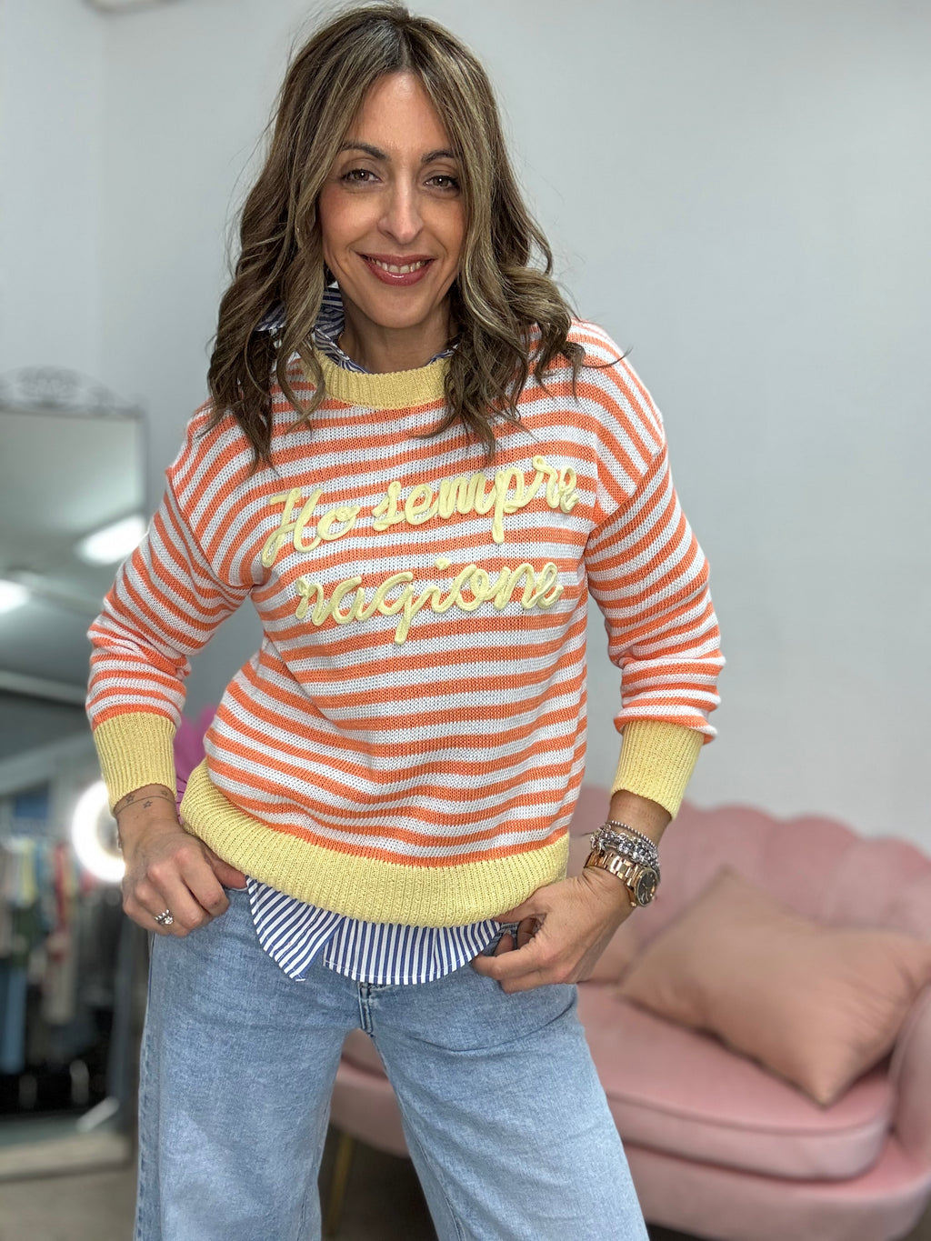 Pull colorato Ho sempre ragione