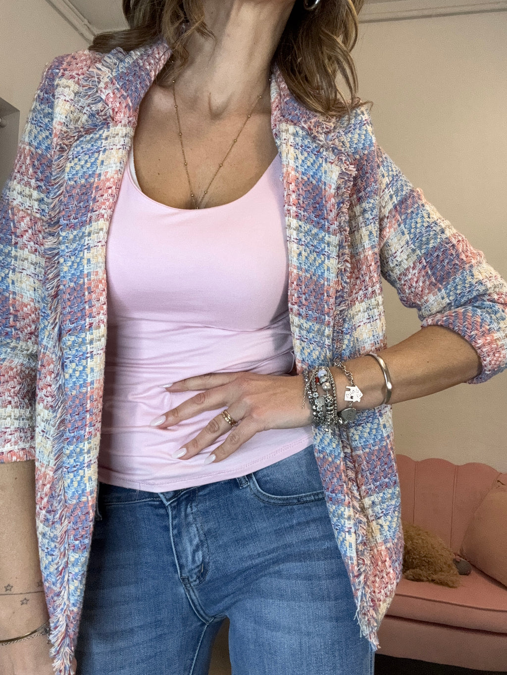 La giacca con le impunture