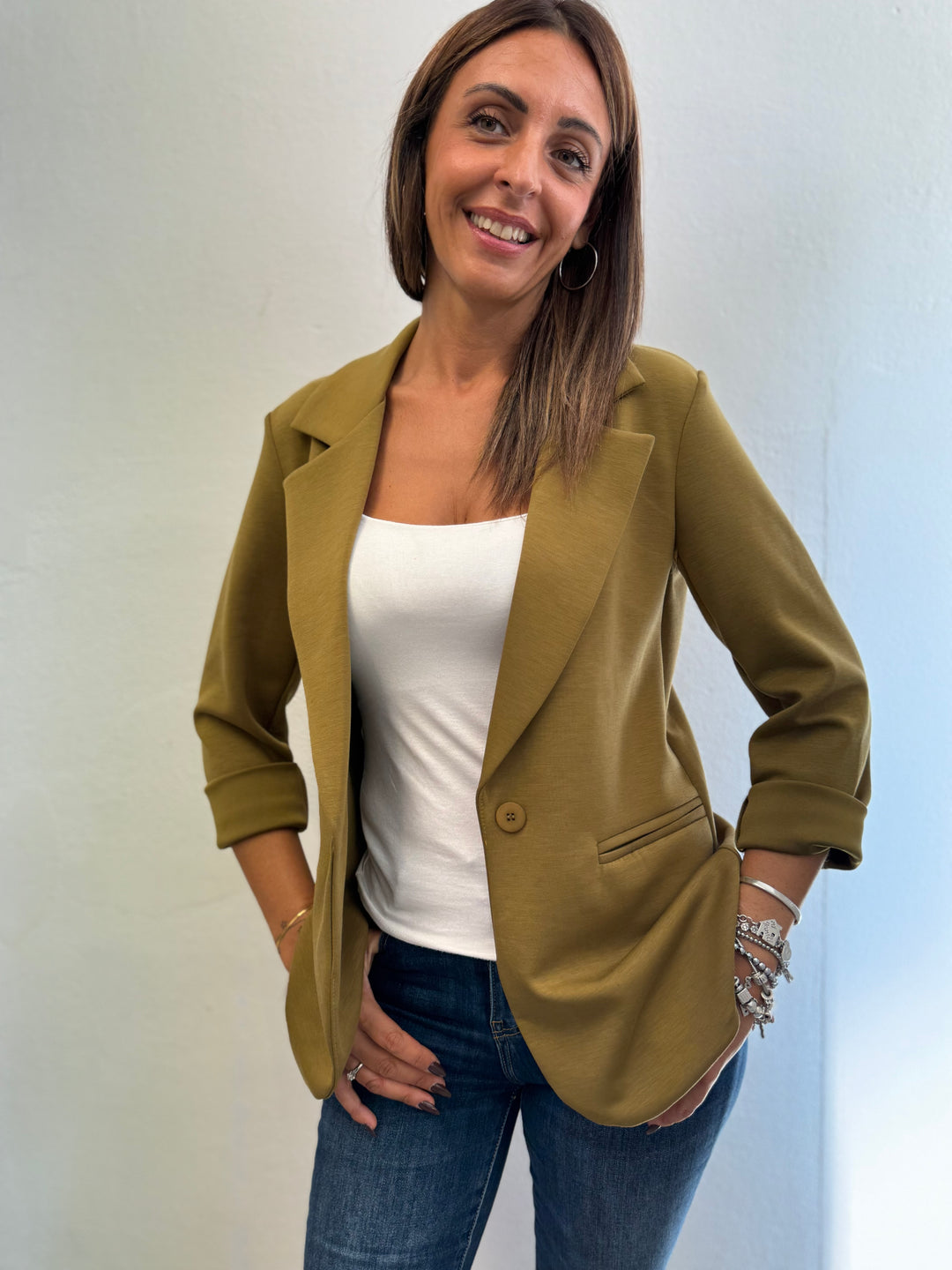 La giacca in felpa Zoe