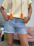 Lo short con le frangette