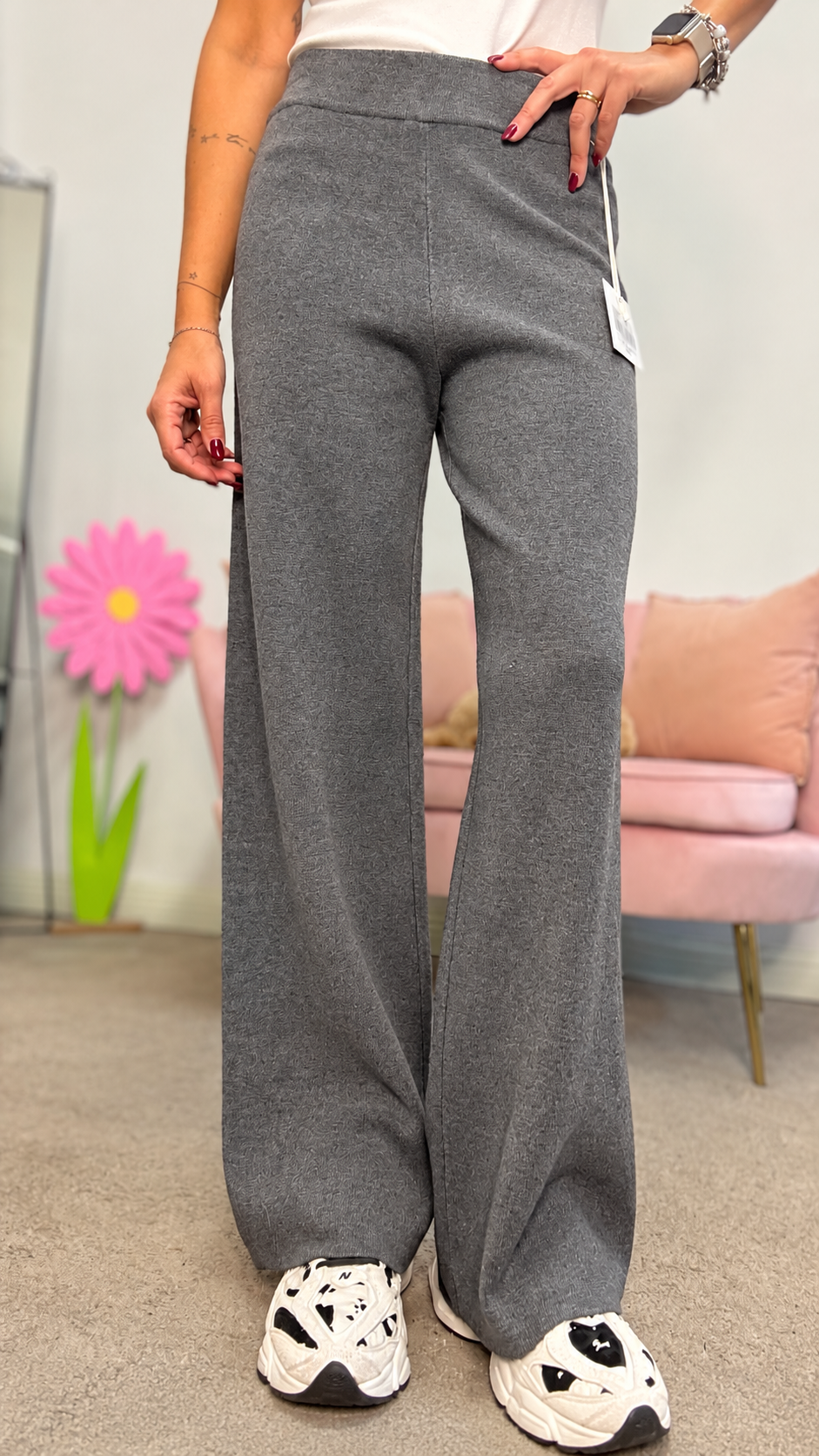 Il pantalone in maglia Vivien
