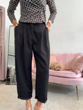 Il pantalone Aladin tinta unita