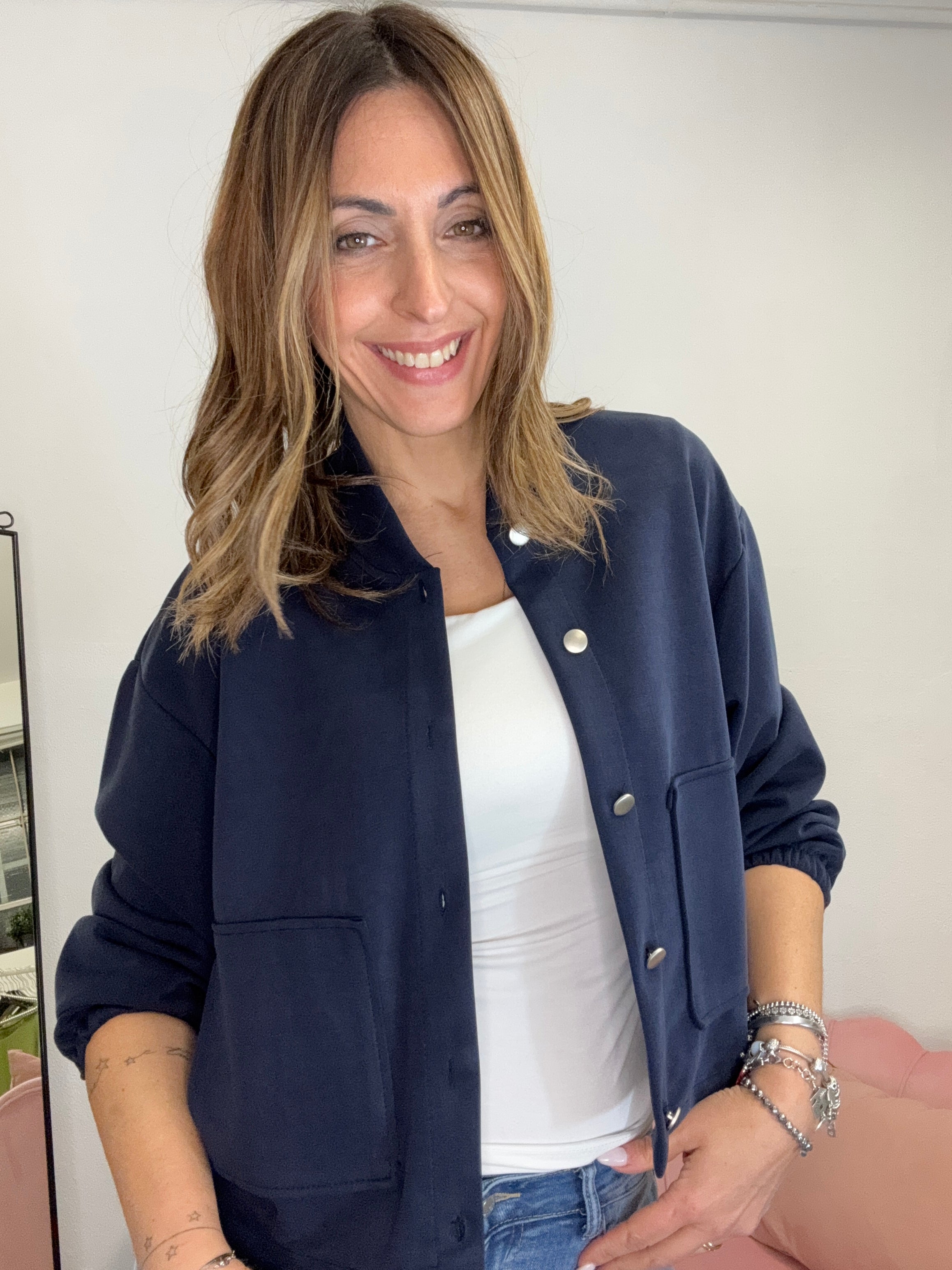 La giacchina felpa style